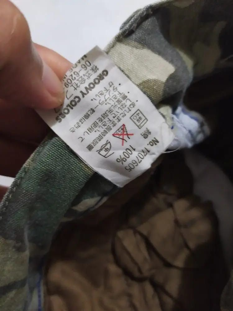 Japanese Brand Groovy Colours Camo Cargo Multipocket Tactical Pants Size US 29 - 14 Thumbnail