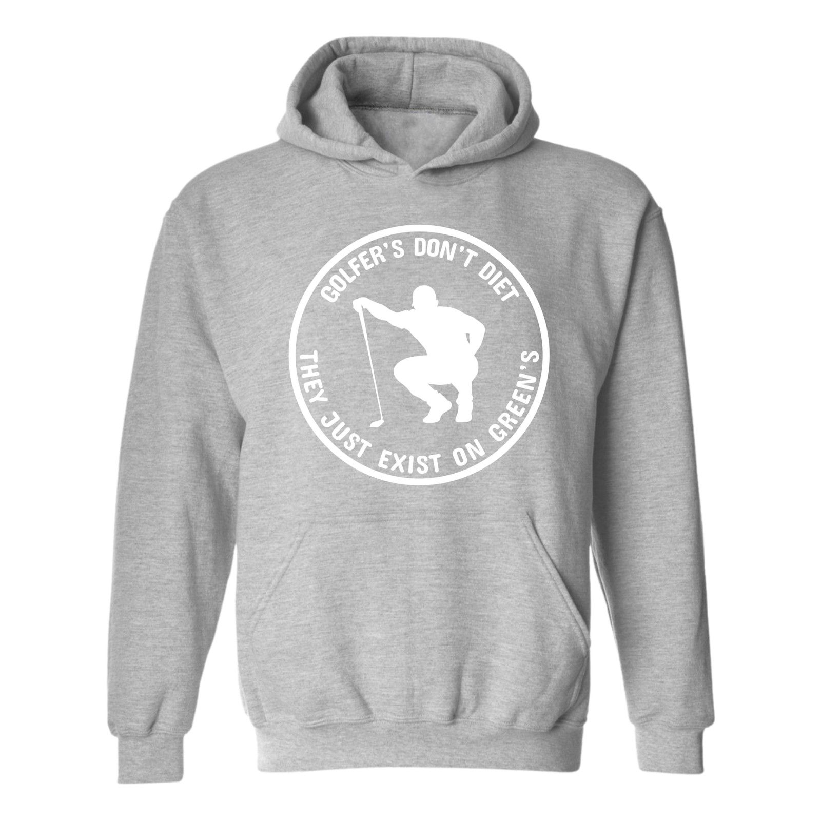 & Other Stories Golf Hoodie Golfers Don't Diet Funny Man Golfer Sweatshirt Size US L / EU 52-54 / 3 - 10 Thumbnail
