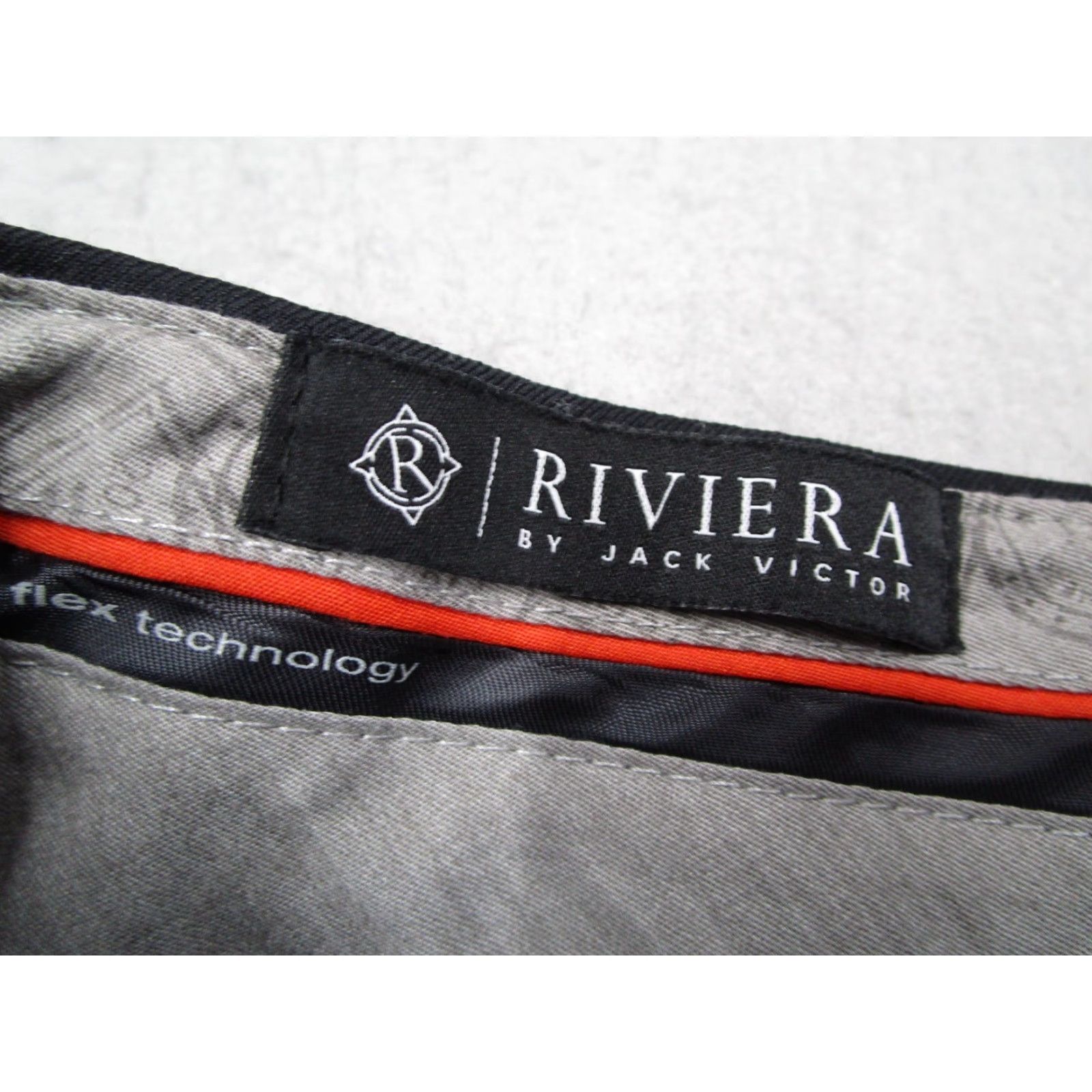 Jack Victor Riviera Jack Victor Pants Mens Blue 38 Regular Traveler Wool Blend Work 38x28 Size US 38 / EU 54 - 3 Thumbnail