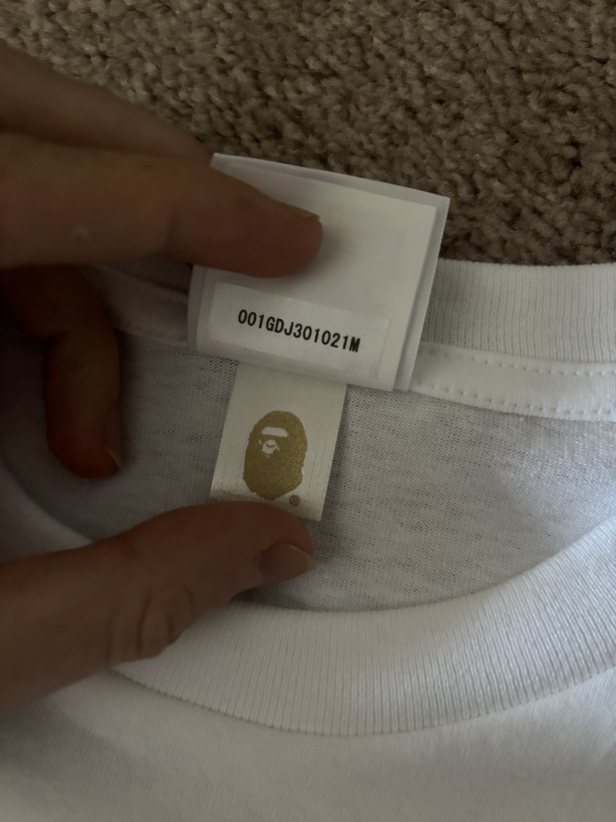 Bape Bape ‘NowHere’ Ape Edition Tee Size US L / EU 52-54 / 3 - 4 Thumbnail