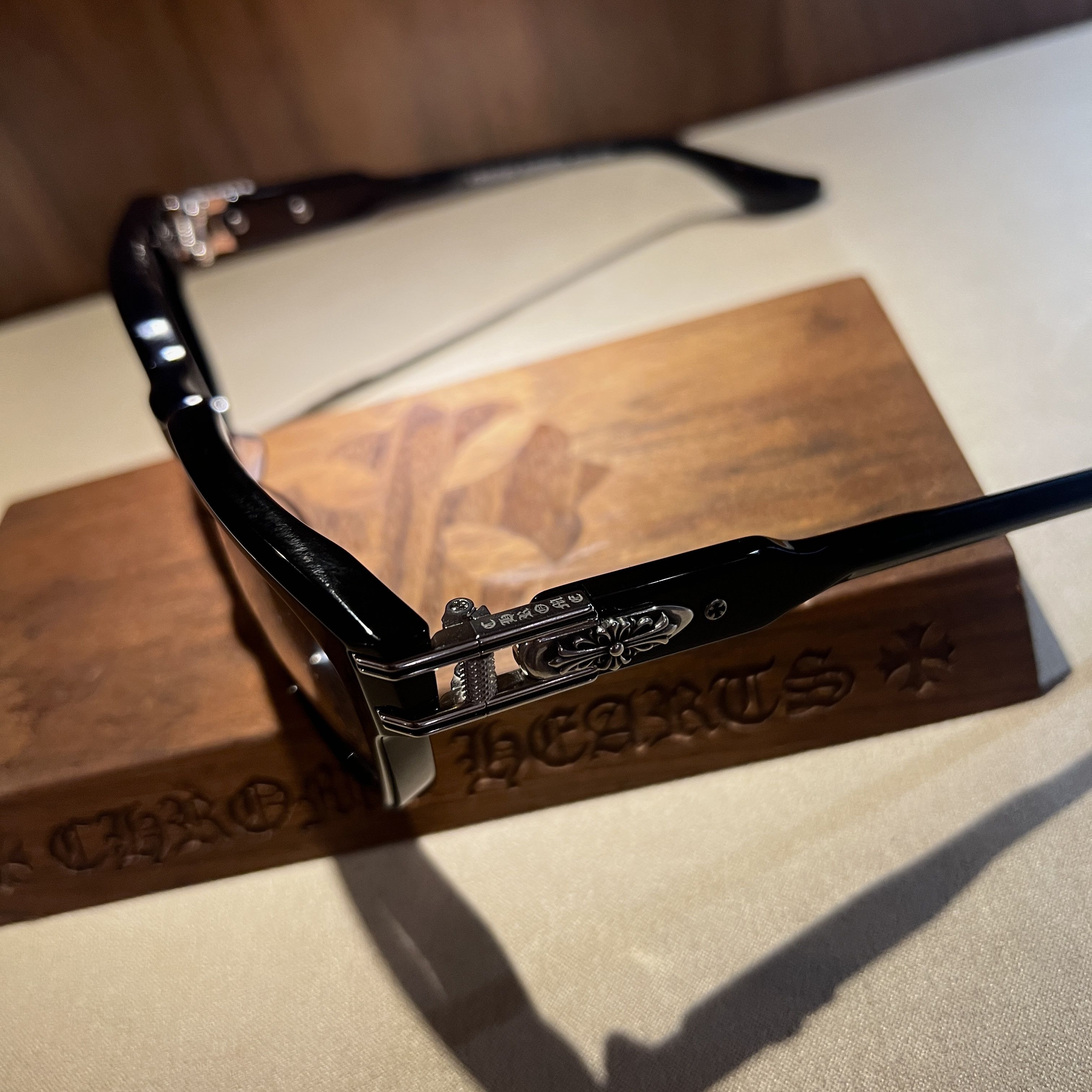 Chrome Hearts Chrome Hearts BULGE BLACK/SILVER GLASSES Size ONE SIZE - 3 Thumbnail