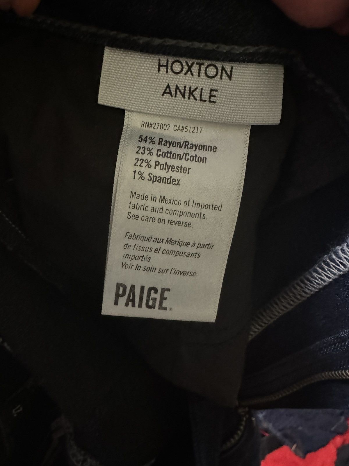 Paige PAIGE Women's Hoxton Ankle 27 Size 27" / US 4 / IT 40 - 4 Thumbnail