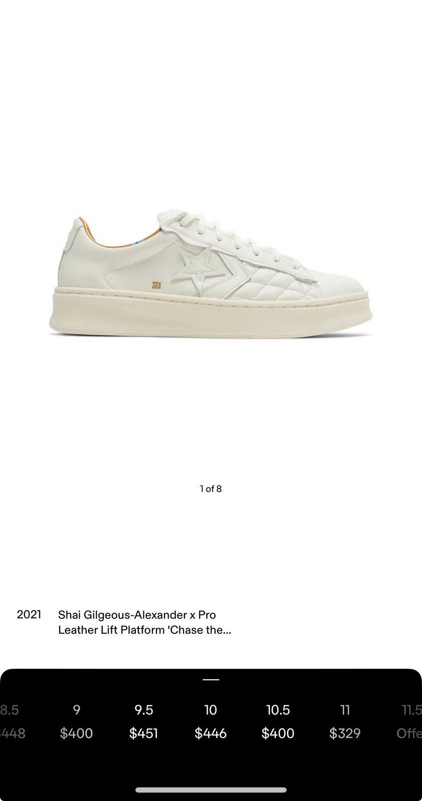 Converse Converse Shai SGA Size US 9.5 / EU 42-43 - 9 Thumbnail