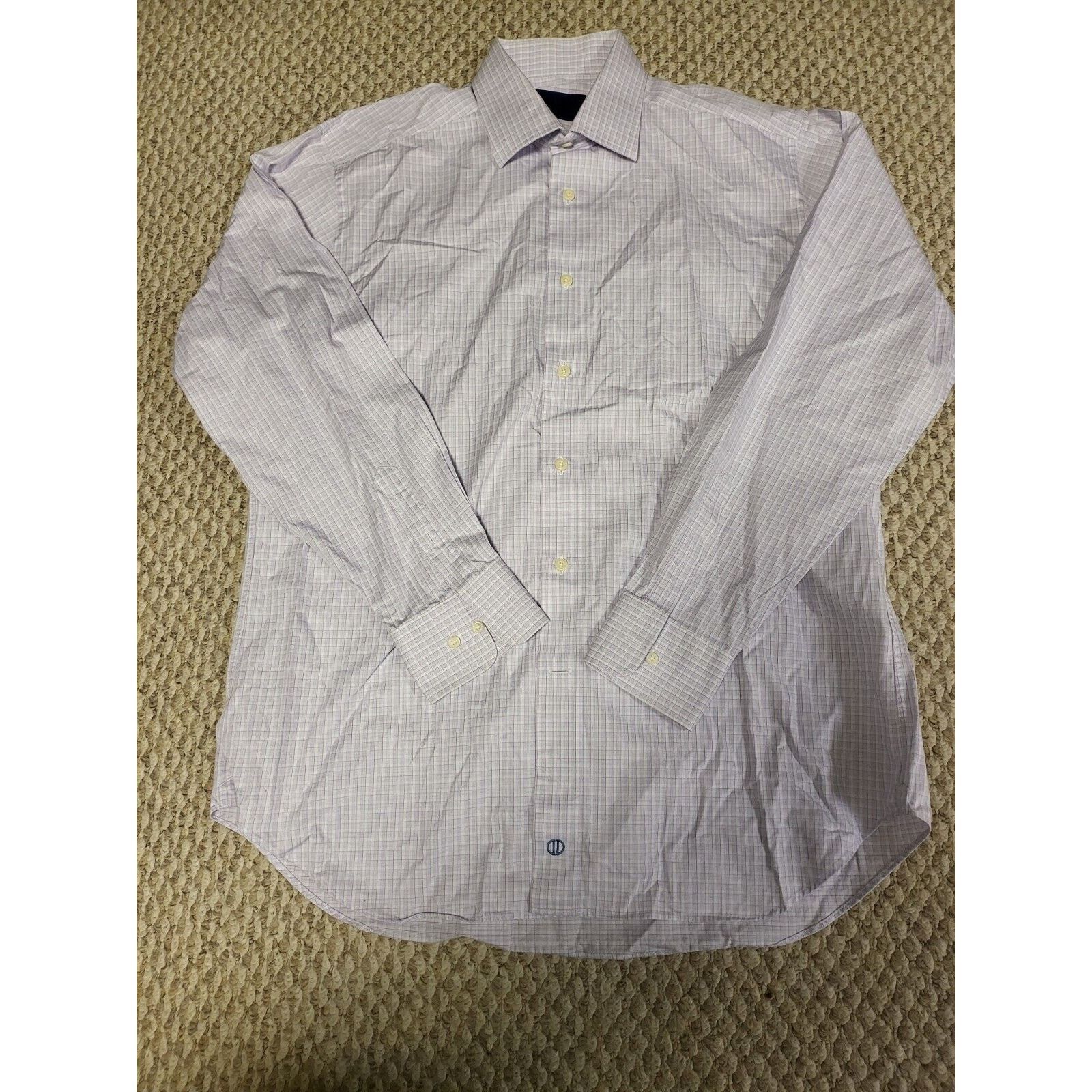 David Donahue david donahue dress shirt 16.5 34/35 Size US L / EU 52-54 / 3 - 2 Thumbnail