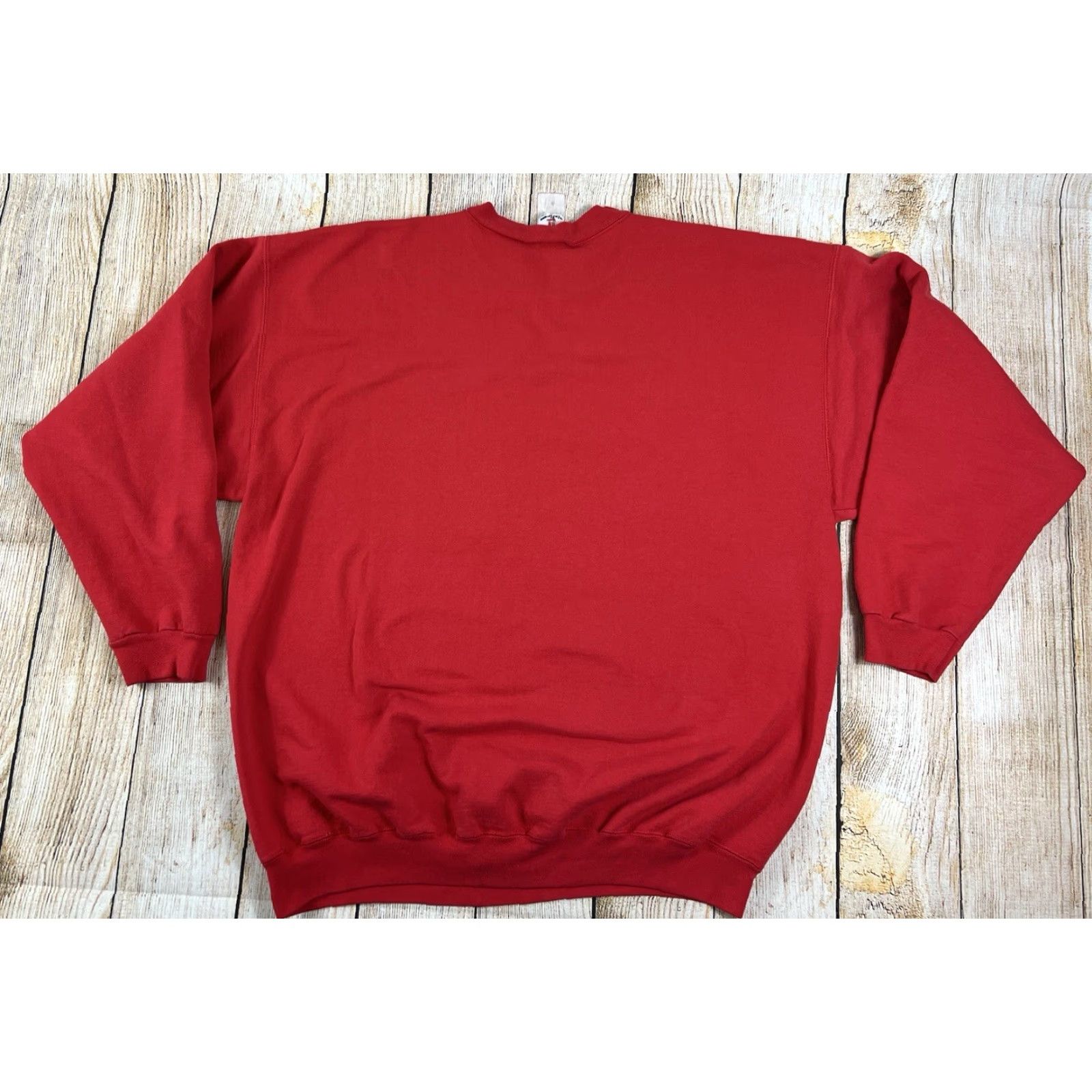 Vintage VINTAGE Six Flags Sweatshirt Crew Neck Men XL Red Tweety Looney Tunes 90s Cartoon Logo Fleece/ Cotton Blend Size US XL / EU 56 / 4 - 5 Thumbnail