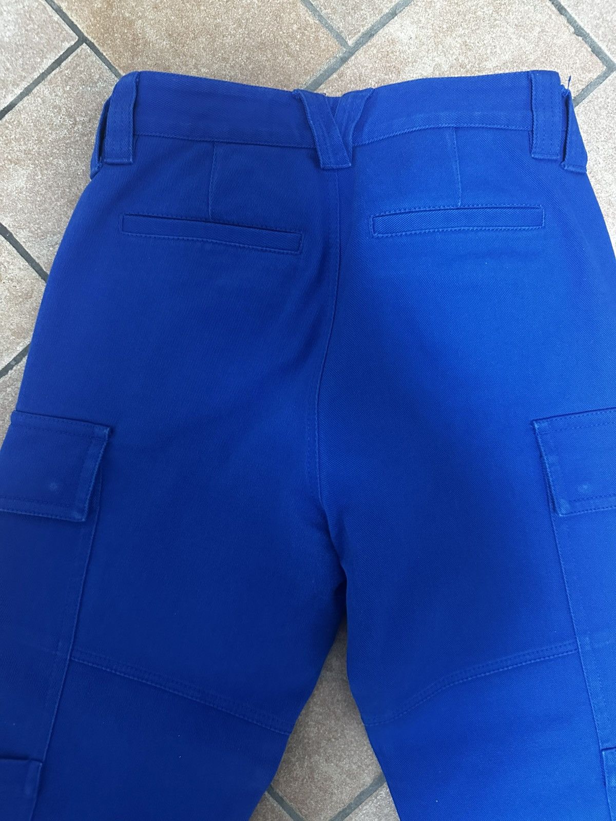 Versace Versace Blue Cargo Trousers Size US 32 / EU 48 - 13 Thumbnail