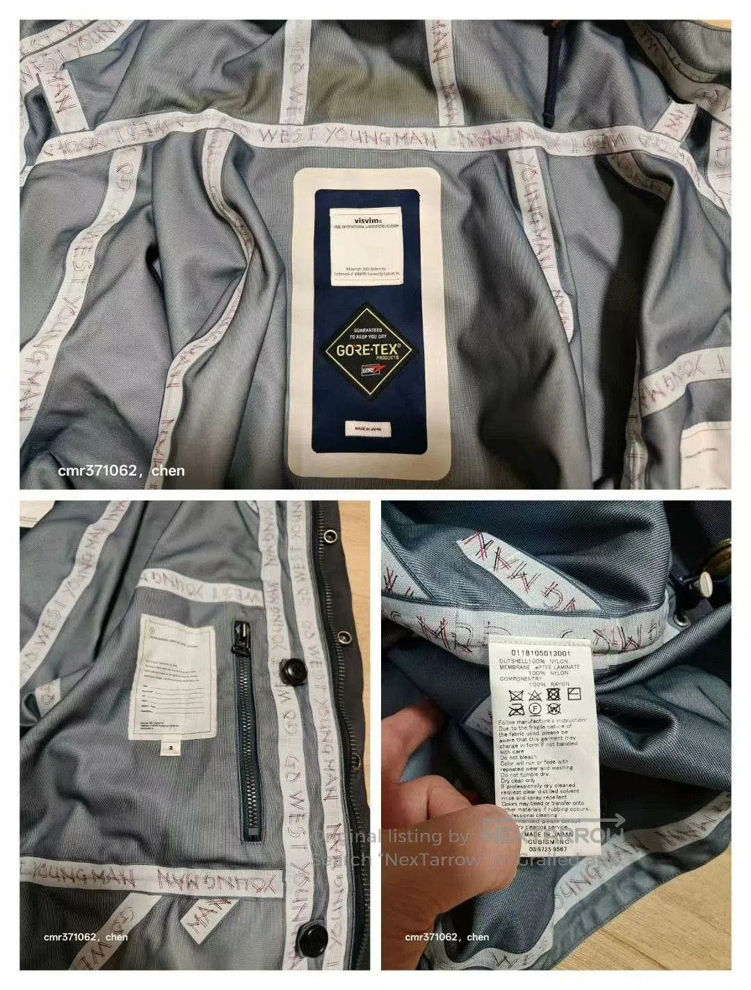 Visvim visvim 18ss Nomad Jkt 3L Gore. Size US M / EU 48-50 / 2 - 8 Thumbnail