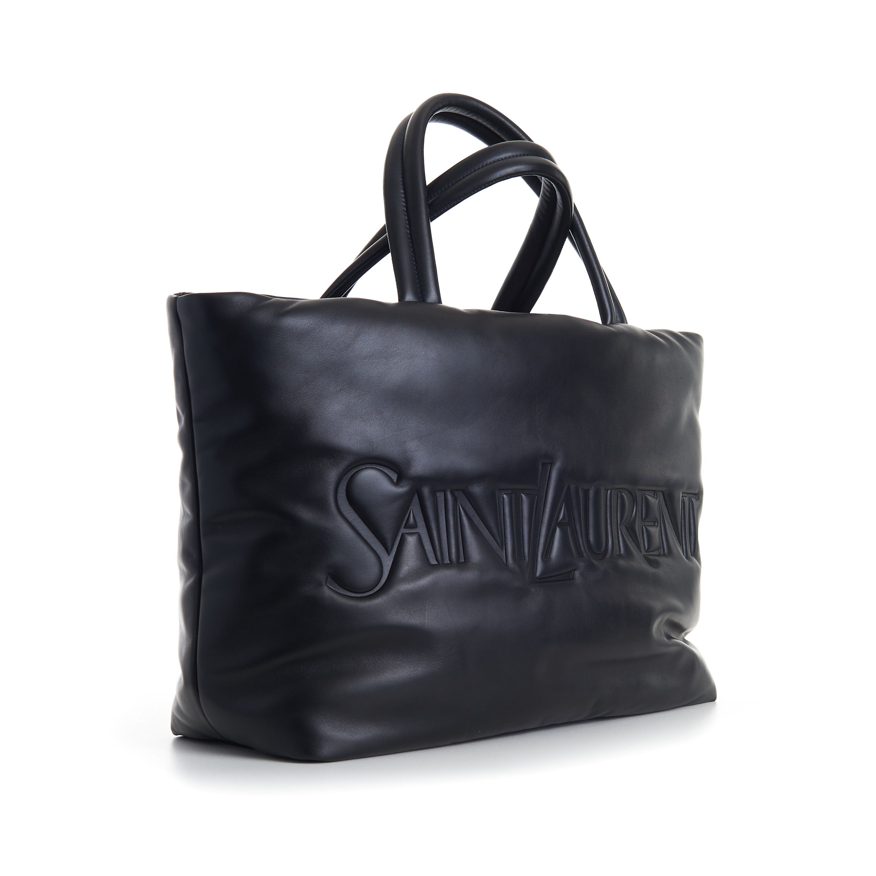 Saint Laurent Paris Padded Tote Bag With SaintLaurent Signature Size ONE SIZE - 6 Thumbnail