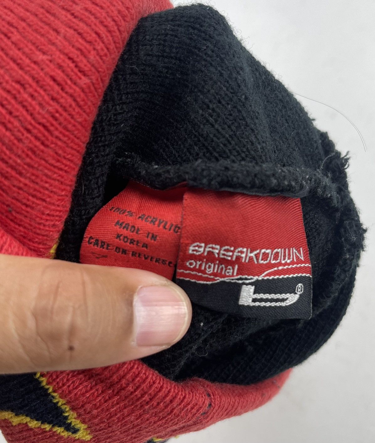 Japanese Brand rare breakdown flame beanie hat tc30 Size ONE SIZE - 5 Thumbnail