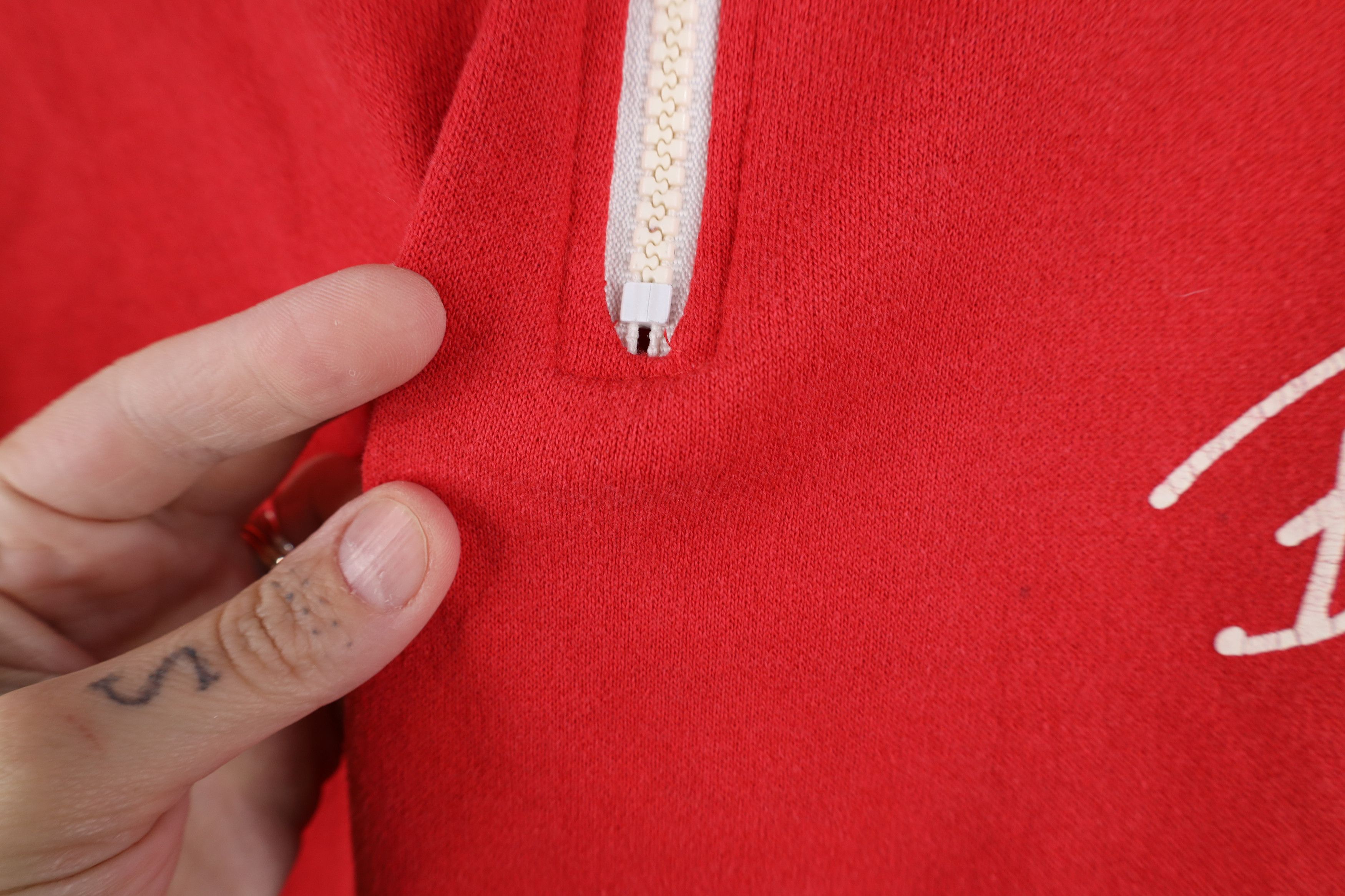 Vintage Vintage 80s 90s Ski Snowboard Half Zip Sweatshirt USA Size US XL / EU 56 / 4 - 5 Thumbnail