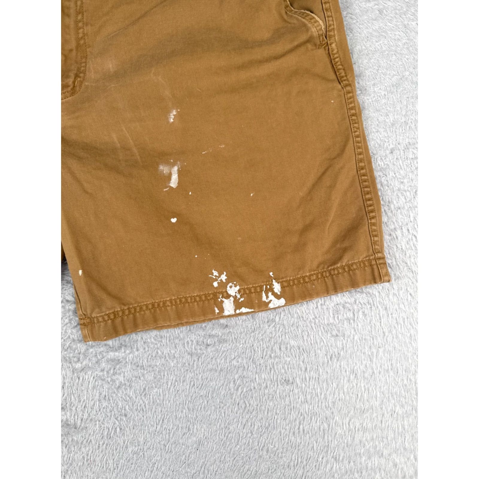 The North Face The North Face Shorts Men 40 Brown Chino 100% Cotton Twill Cargo Pocket Regular Fit Casual Shorter Length 10 in Vintage: No Size US 40 / EU 56 - 2 Thumbnail
