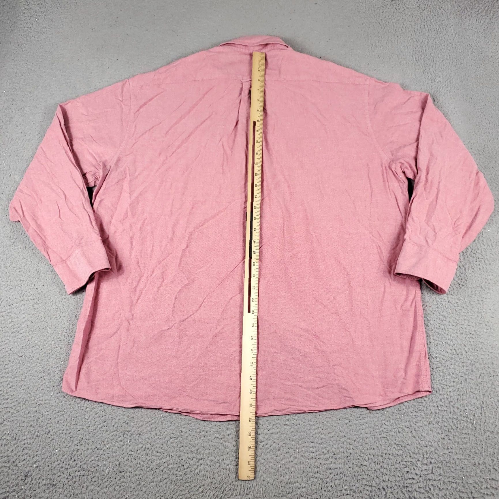 Tommy Hilfiger TOMMY HILFIGER Shirt Mens 2XL Red Casual Button-Up Long Sleeve Classic Preppy Size US XXL / EU 58 / 5 - 3 Thumbnail