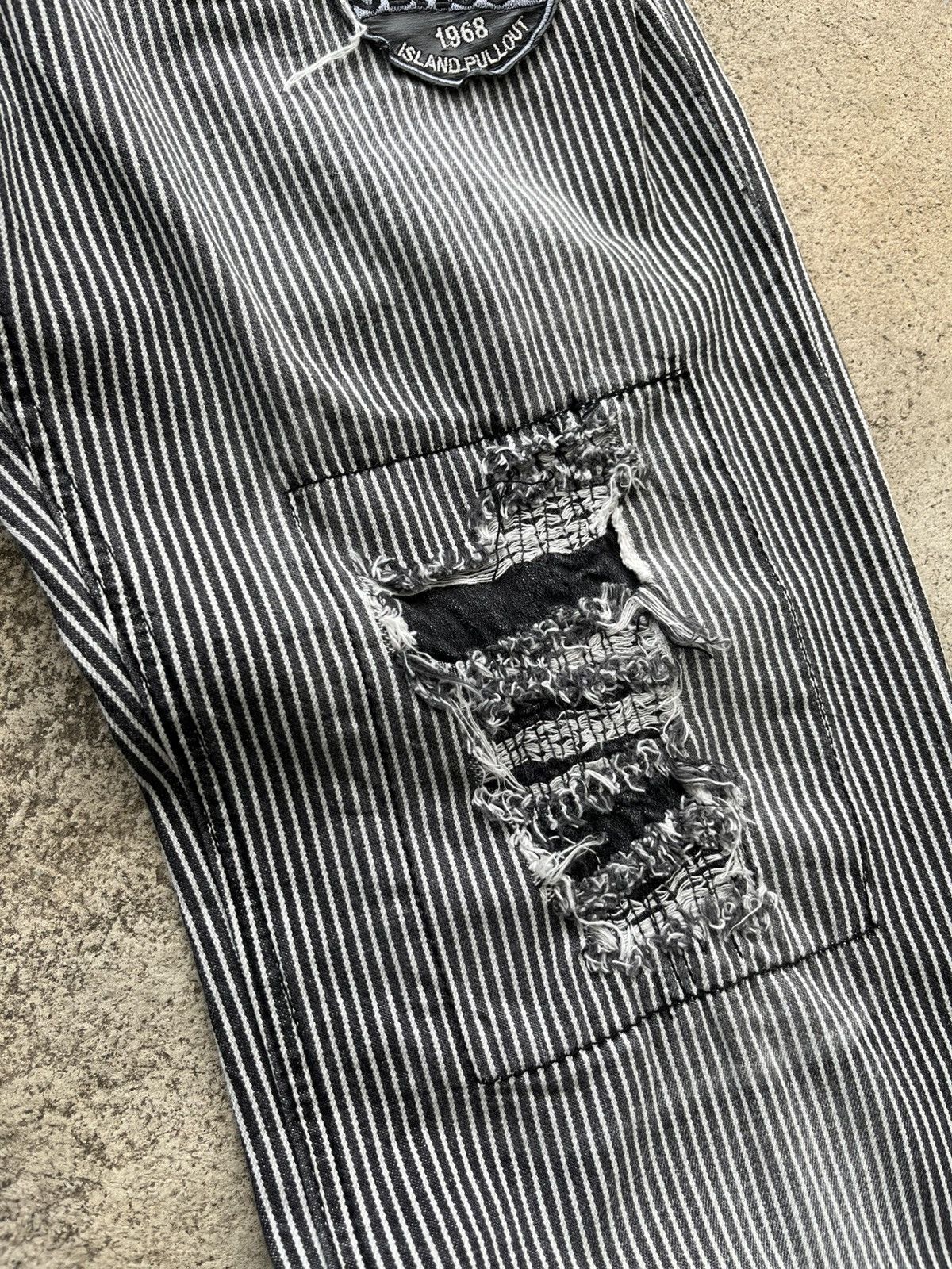 Hysteric Glamour Hysteric glamour style / Striped distressed patchwork Size US 34 / EU 50 - 6 Thumbnail