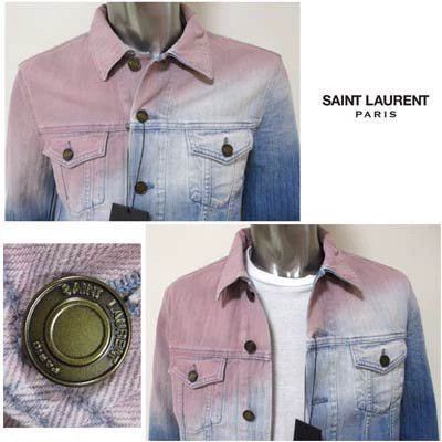 Saint Laurent Paris Saint Laurent Paris Rendering color changing denim jacket-2 Size US XL / EU 56 / 4 - 5 Thumbnail