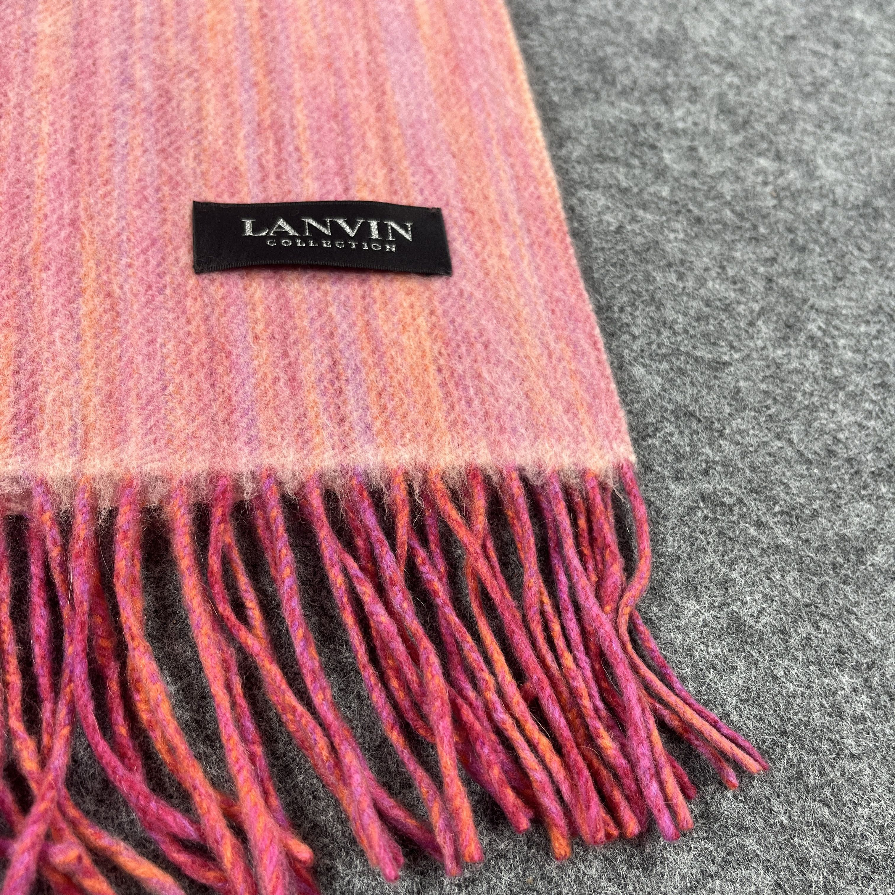 Lanvin Lanvin Scarf / Muffler / Neckwear T1050 Size ONE SIZE - 6 Thumbnail