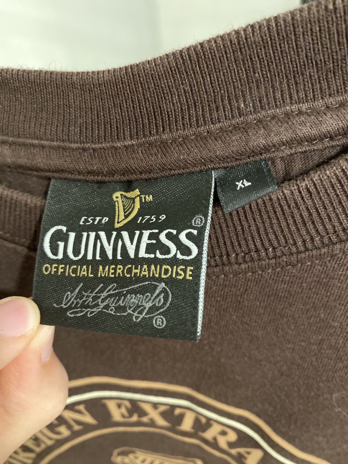 Vintage Y2K Guinness Short Sleeve Shirt Size US L / EU 52-54 / 3 - 3 Thumbnail