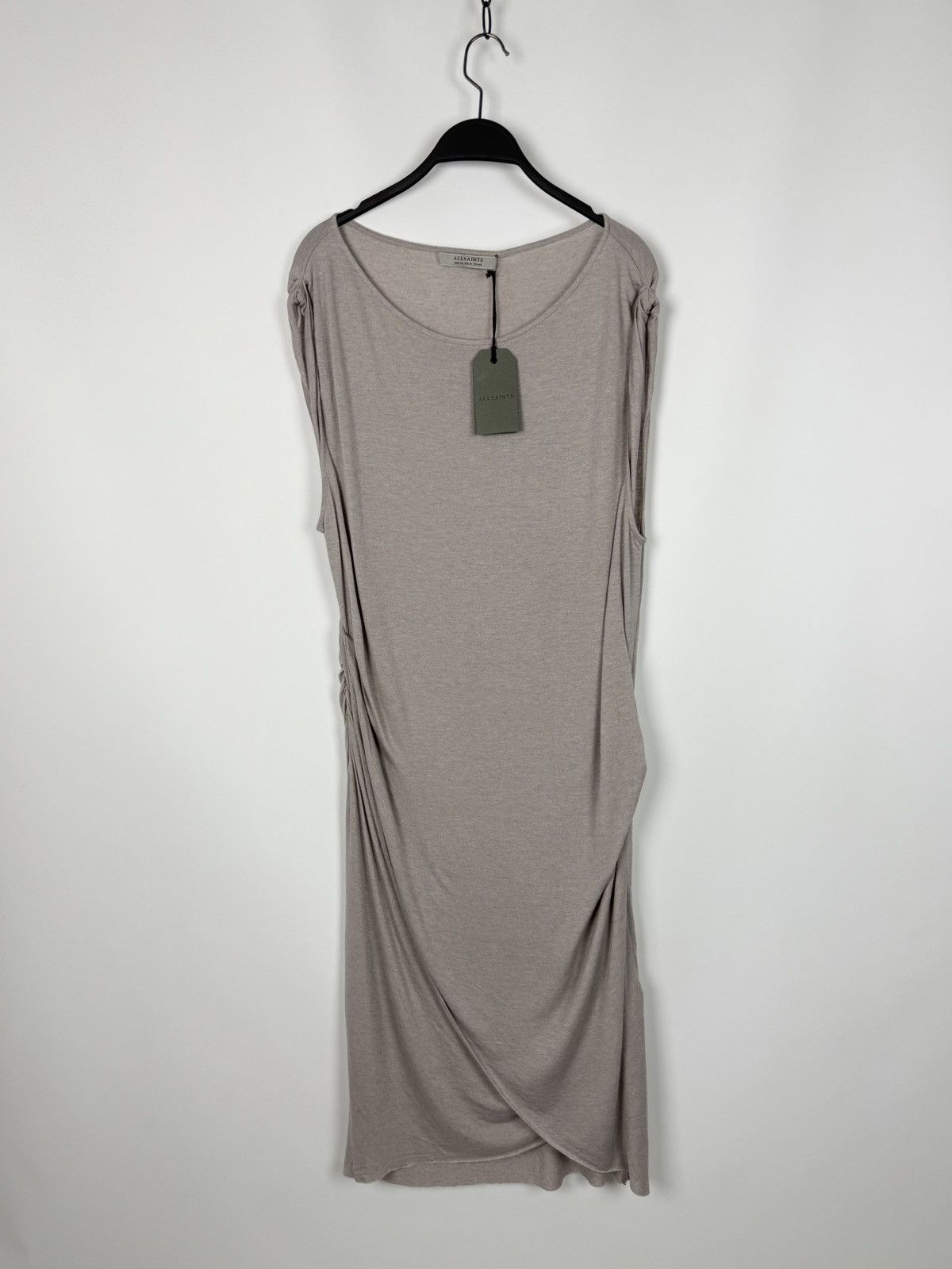 Allsaints Allsaints Warp Wo Draped Sleeveless Layered Maxi Dress Size L / US 10 / IT 46 - 5 Thumbnail