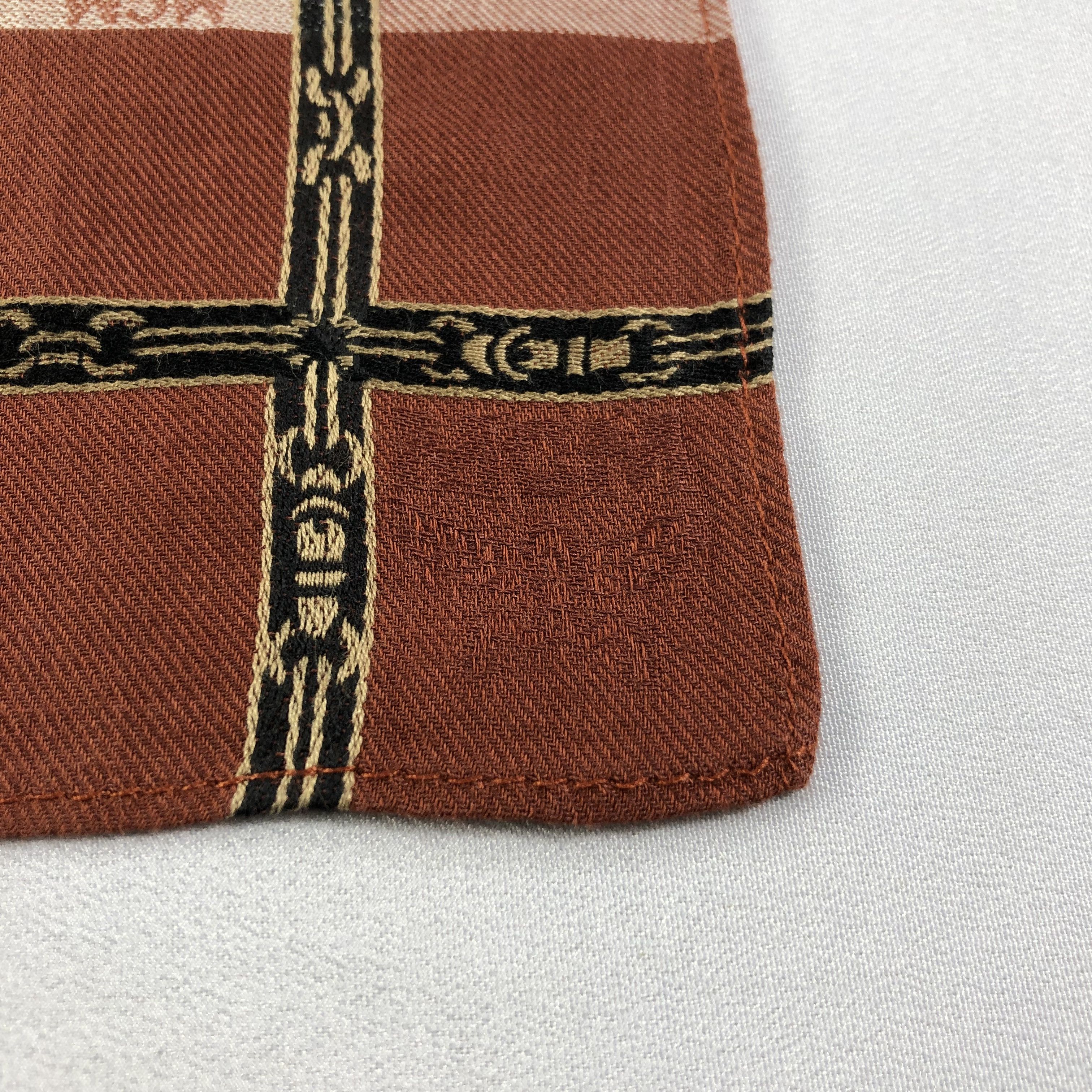 MCM MCM Brown Handkerchief Neckerchief Bandana H2043 Size ONE SIZE - 5 Thumbnail