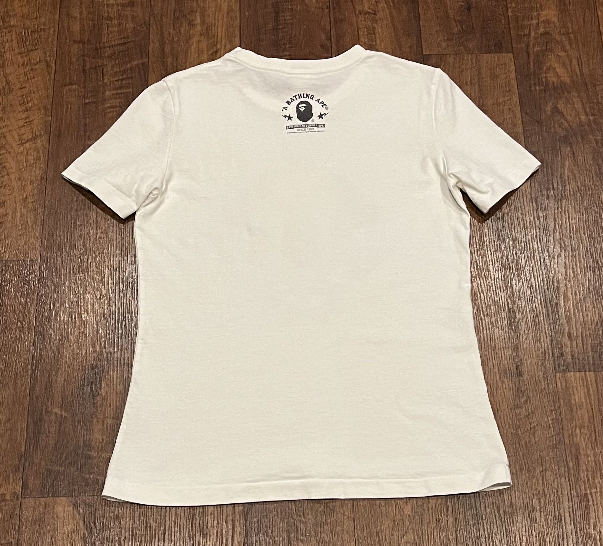 Bape Bape camo logo tee shirt Size S / US 4 / IT 40 - 2 Thumbnail