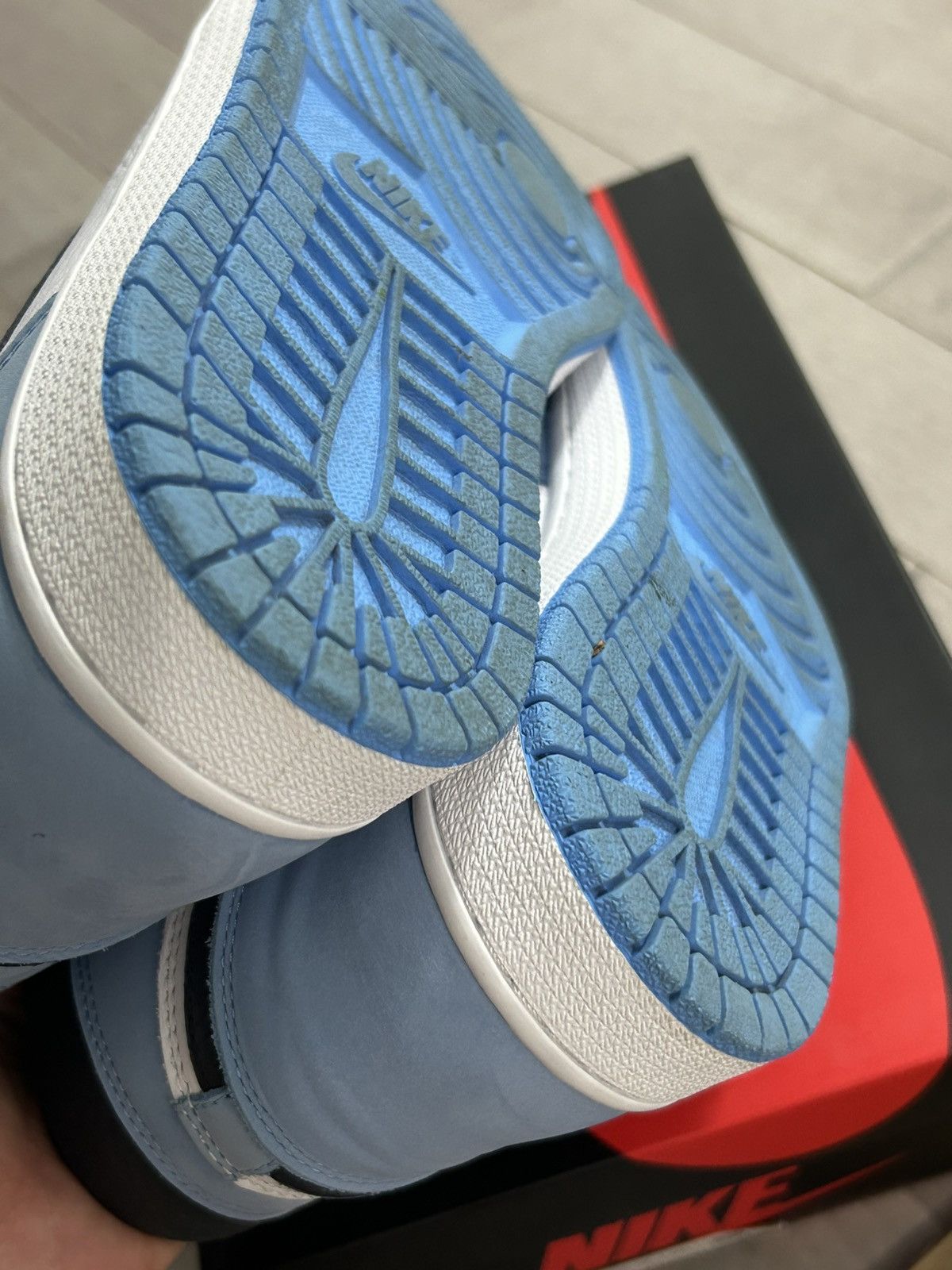 Jordan Brand Jordan 1 high university blue 9M Size US 9 / EU 42 - 9 Thumbnail