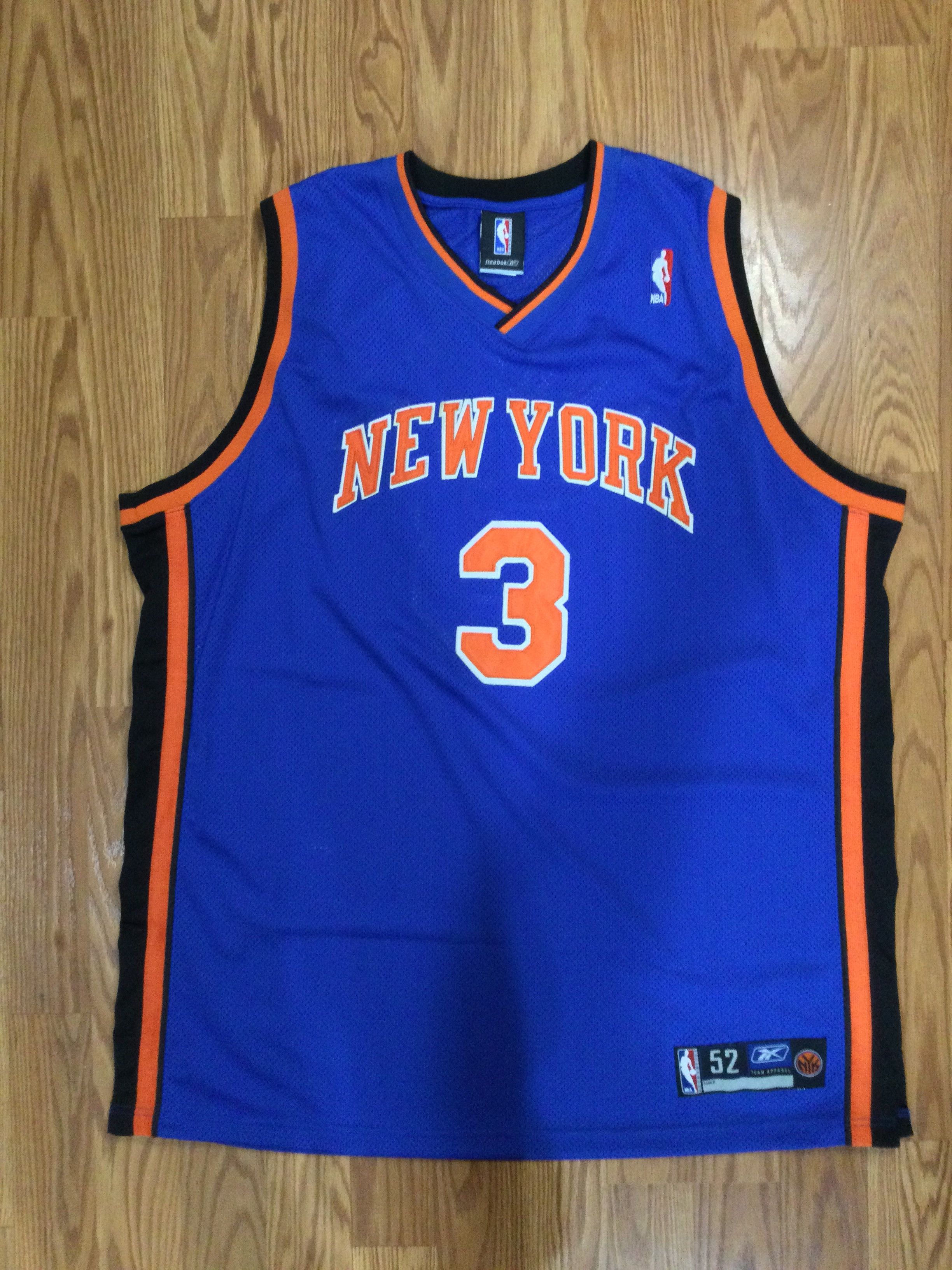 Reebok Authentic New York Knicks Stephon Marbury Reebok NBA Jersey Size US XXL / EU 58 / 5 - 1 Thumbnail