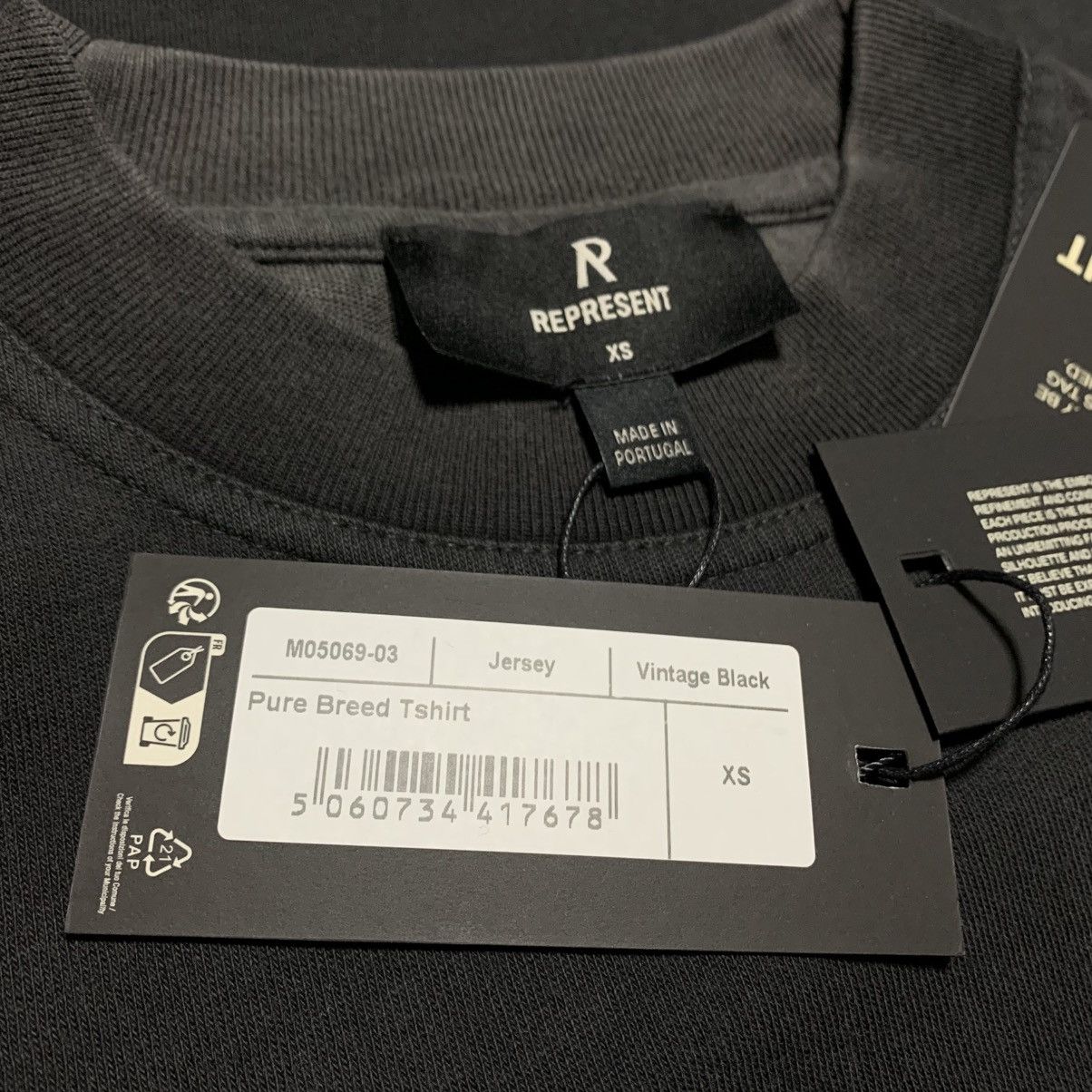 Represent Clo. Represent XS Pure Breed Graphic Vintage Black Tee Size US XS / EU 42 / 0 - 4 Thumbnail