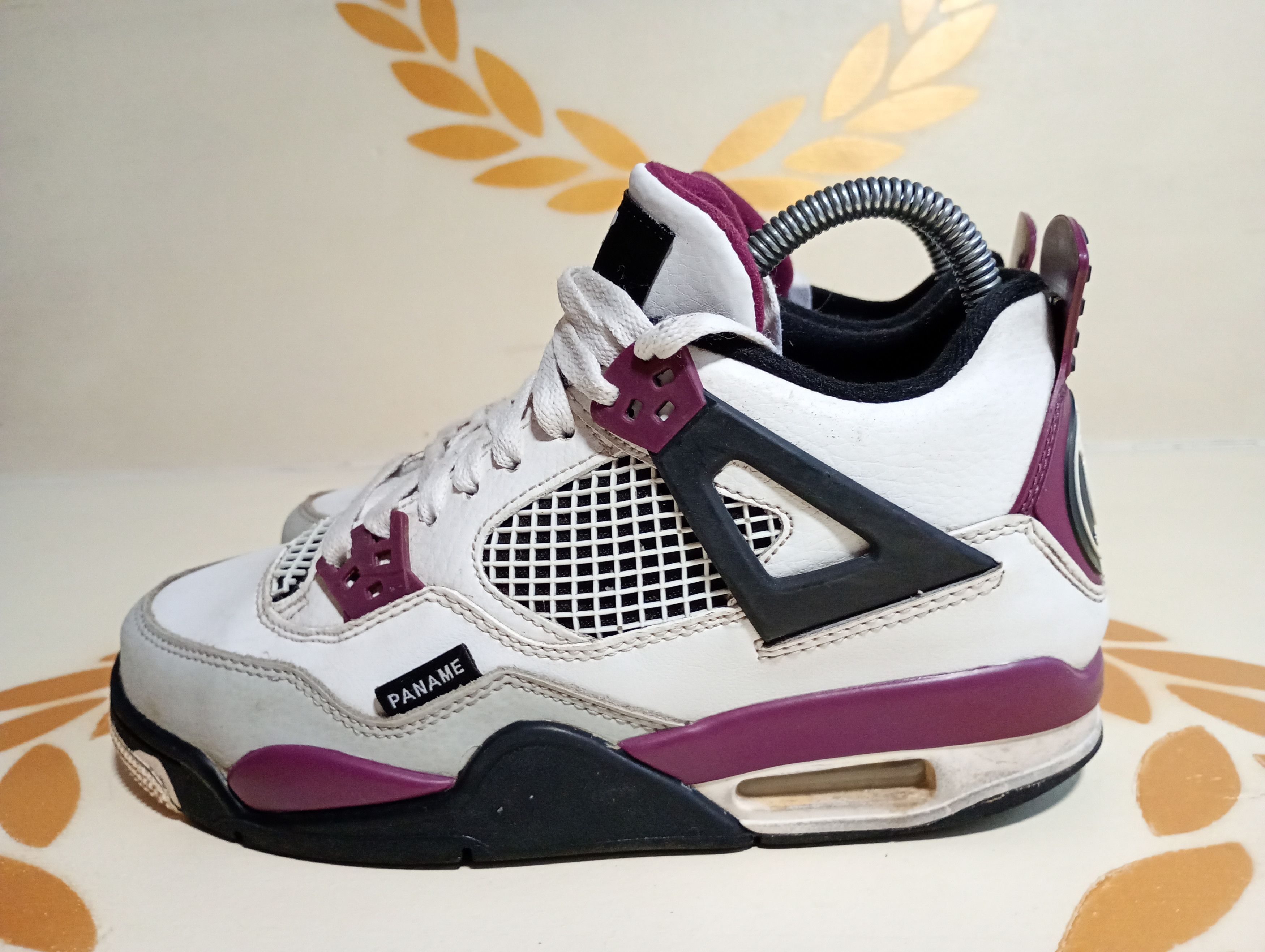 Jordan Brand Nike Air Jordan 4 Retro X Paris Saint Germain Sneakers Size US 7.5 / IT 37.5 - 1 Thumbnail