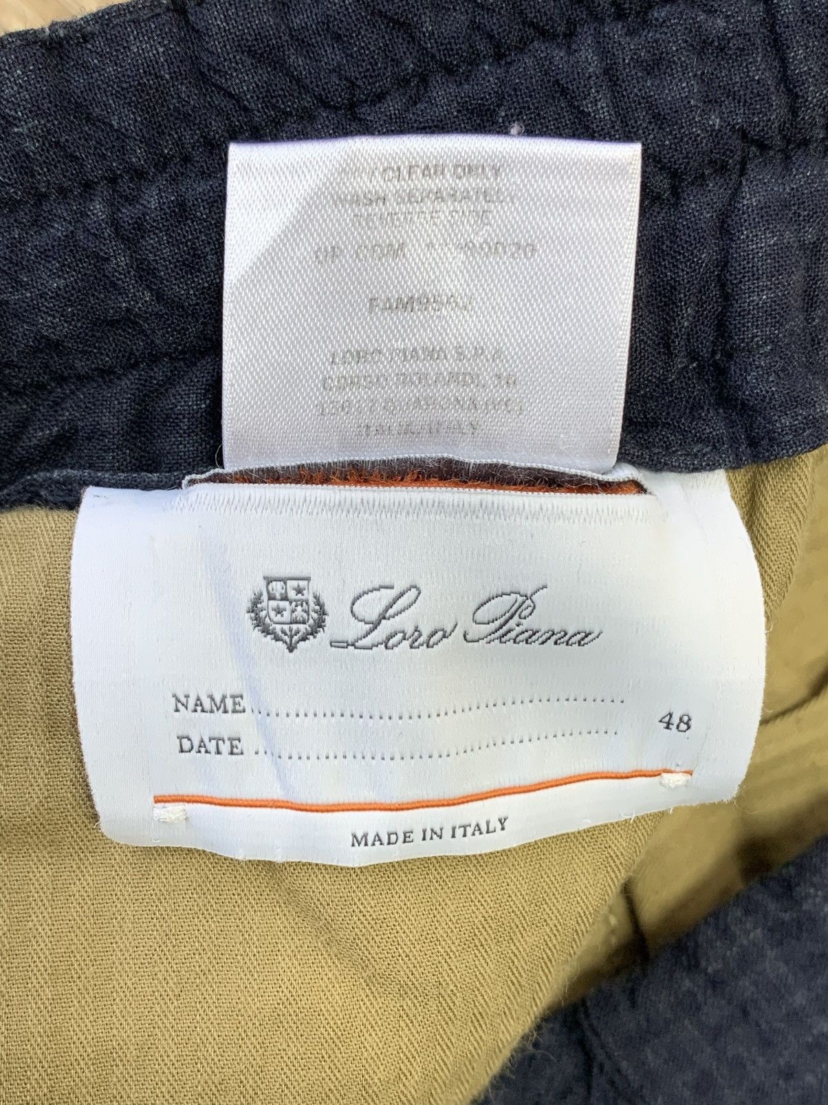 Loro Piana Loro Piana Wool Pants Blue Men's, size 48 Size US 30 / EU 46 - 10 Thumbnail