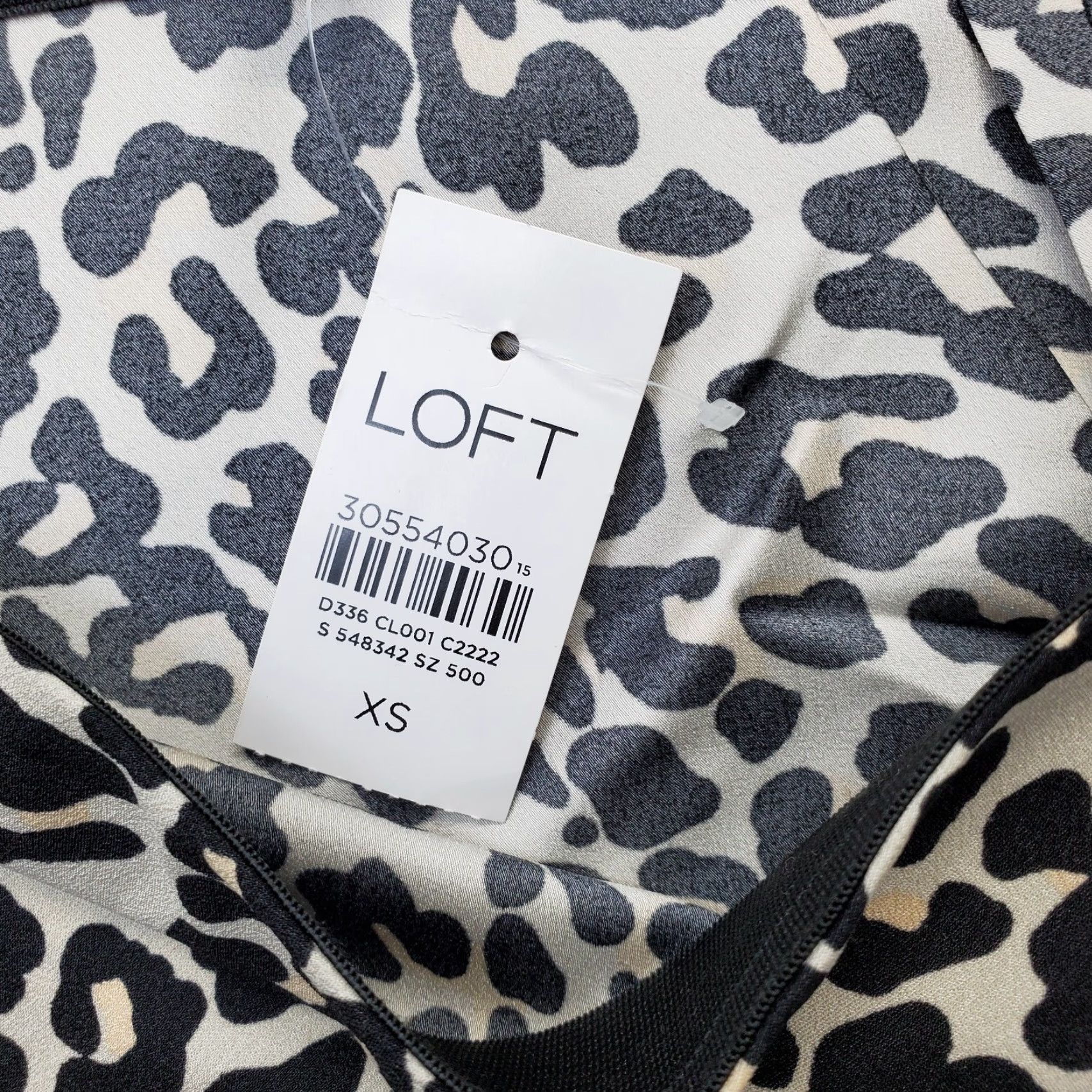 Loft LOFT Womens Size XS Multi Leopard Print A-Line Long Skirt Elastic Waist Pull On Shirt? Size 26" / US 2 / IT 38 - 6 Thumbnail