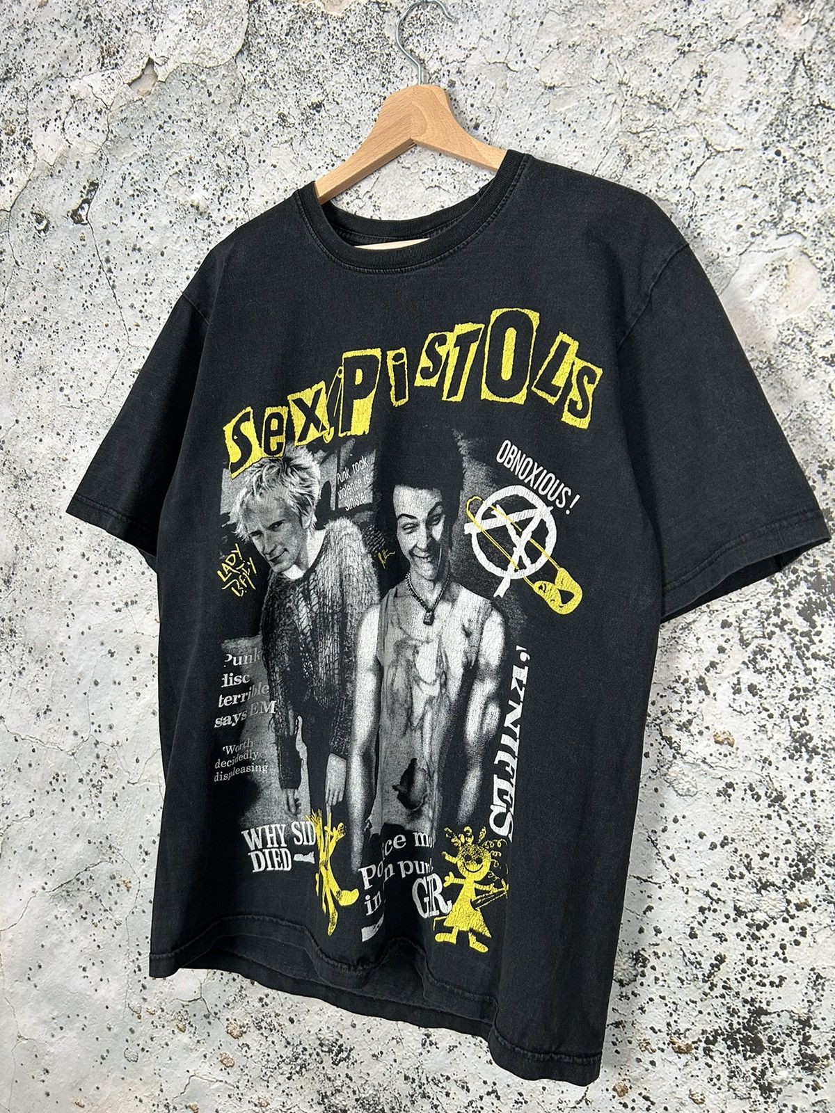Band Tees Vintage Sex Pistols Sid Vicious Punk Rare Rock Band Tee 90s Size US L / EU 52-54 / 3 - 3 Thumbnail