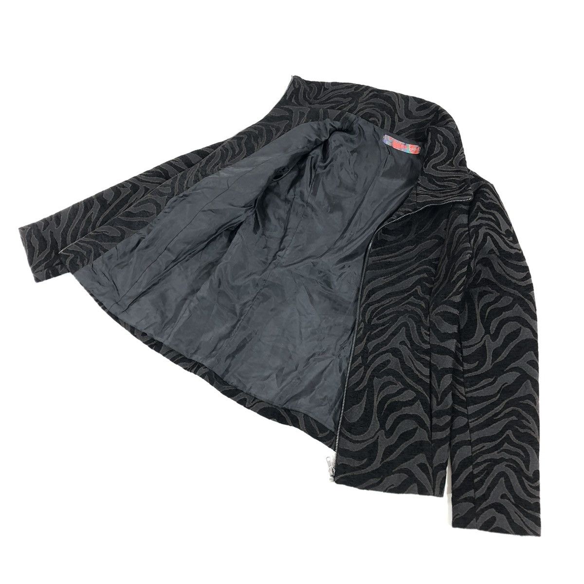 Desigual × Japanese Brand × Missoni DESIGUAL Lilosa Designer Full-Zip Long Sleeve Bomber Coat Down Jacket Size S / US 4 / IT 40 - 7 Thumbnail