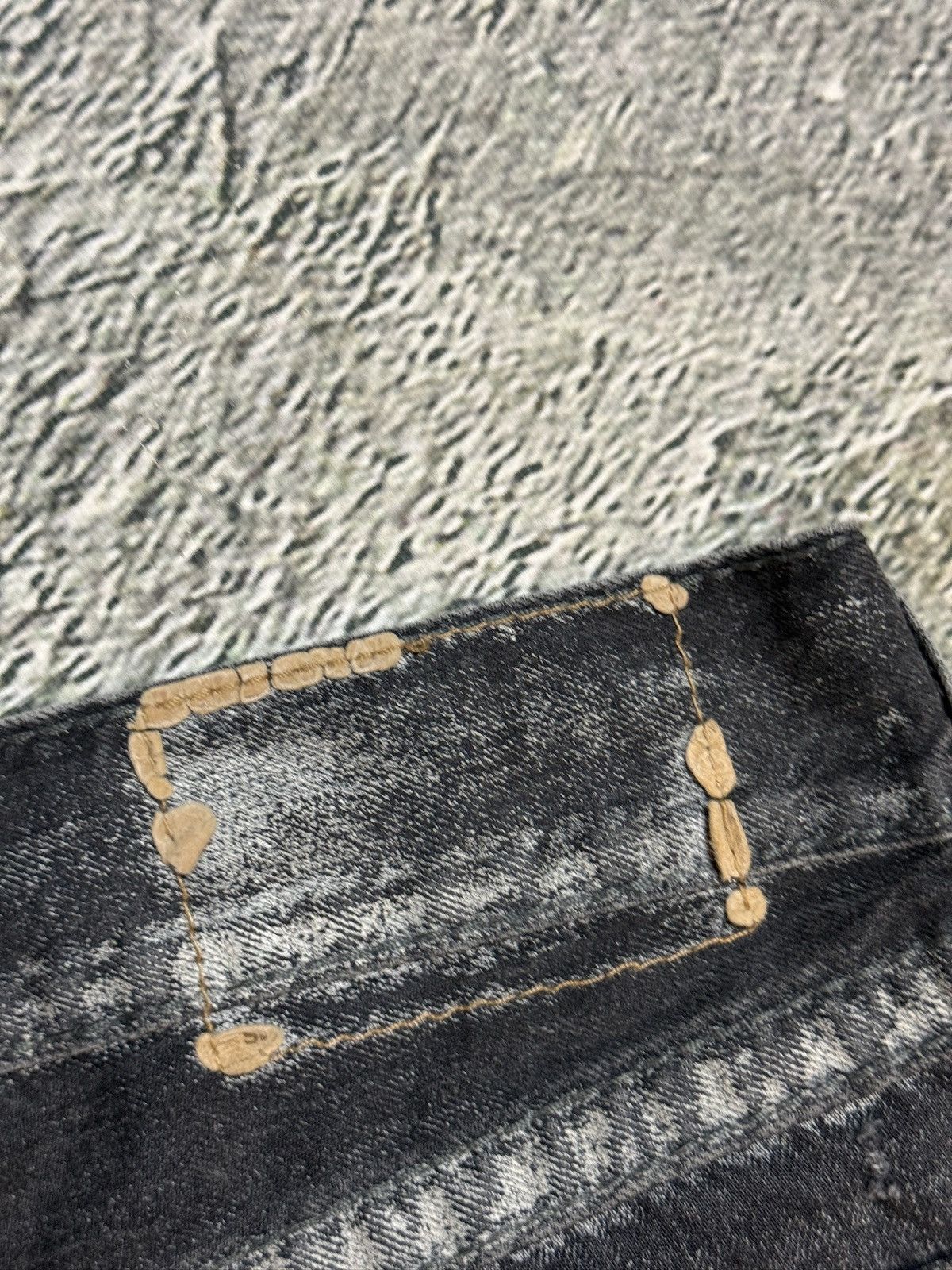 True Religion True Religion black dark grey black painted jeans Ricky Size US 34 / EU 50 - 5 Thumbnail