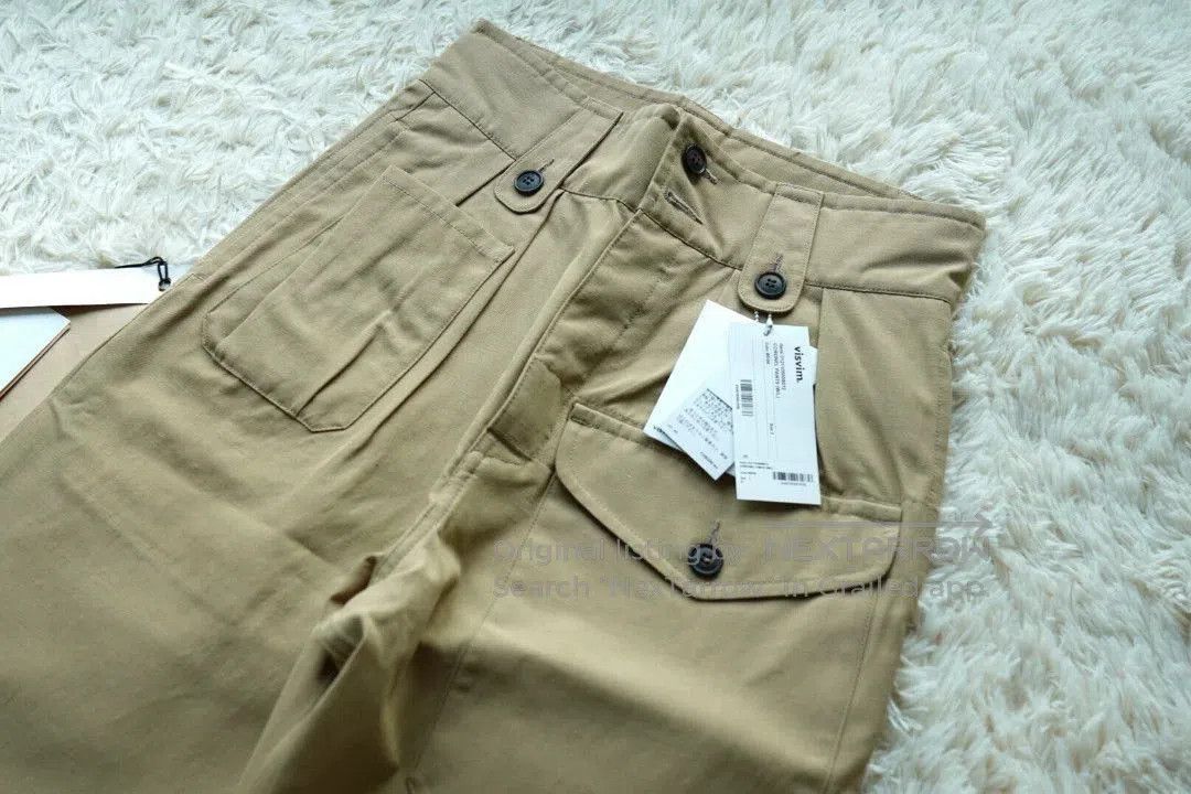 Visvim Beige Casual Pants with Button Pockets - Size 32. Size US 32 / EU 48 - 1 Thumbnail