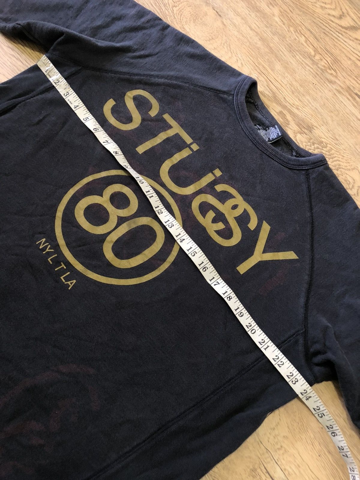 Stussy Stussy 80 faded sweatshirt Size US M / EU 48-50 / 2 - 9 Thumbnail