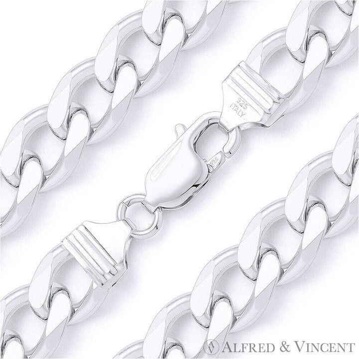 Other 14mm Cuban / Curb Link Italian Chain Bracelet Size ONE SIZE - 1 Preview