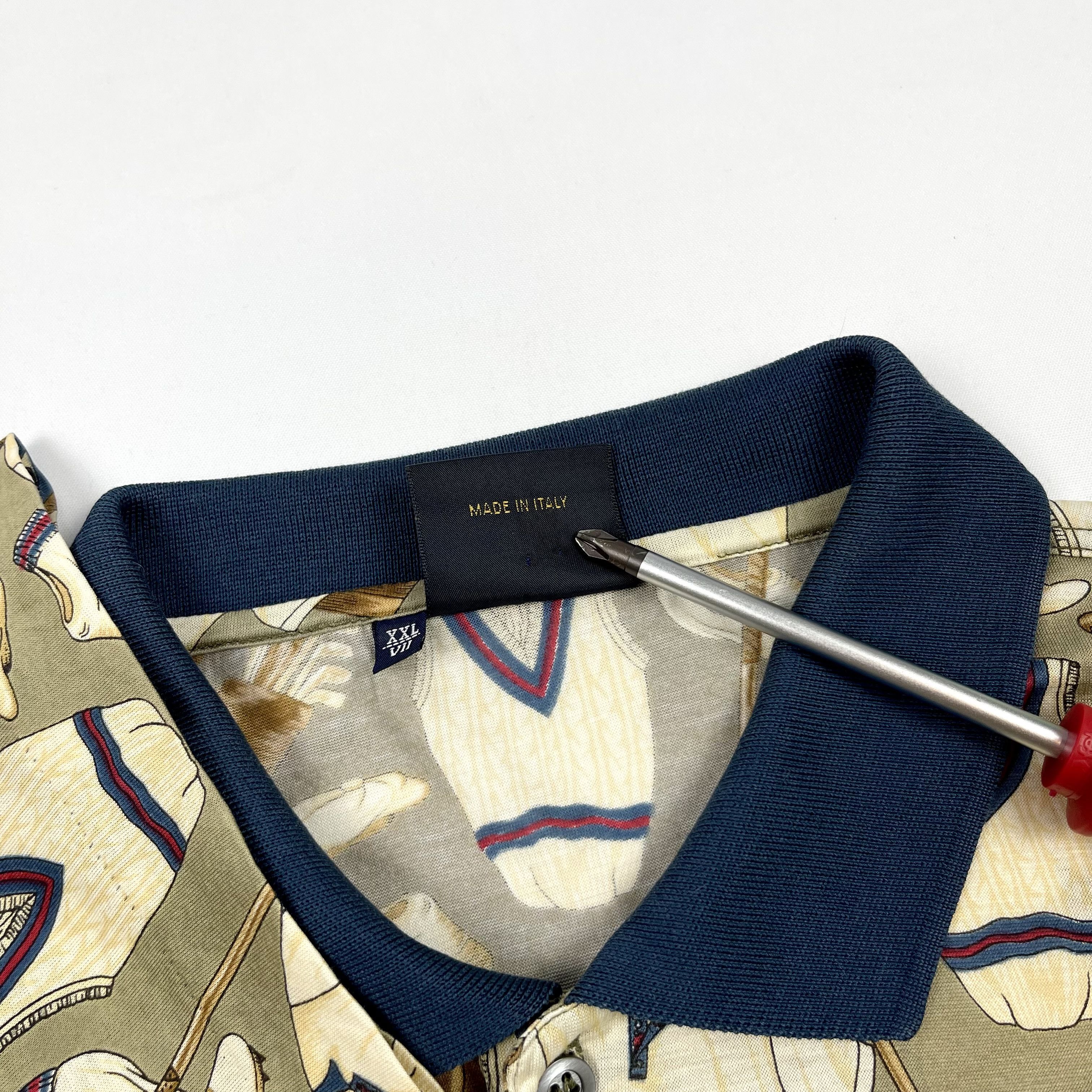 Other Vintage Nino Marini allover print golfing polo Size US XXL / EU 58 / 5 - 4 Thumbnail