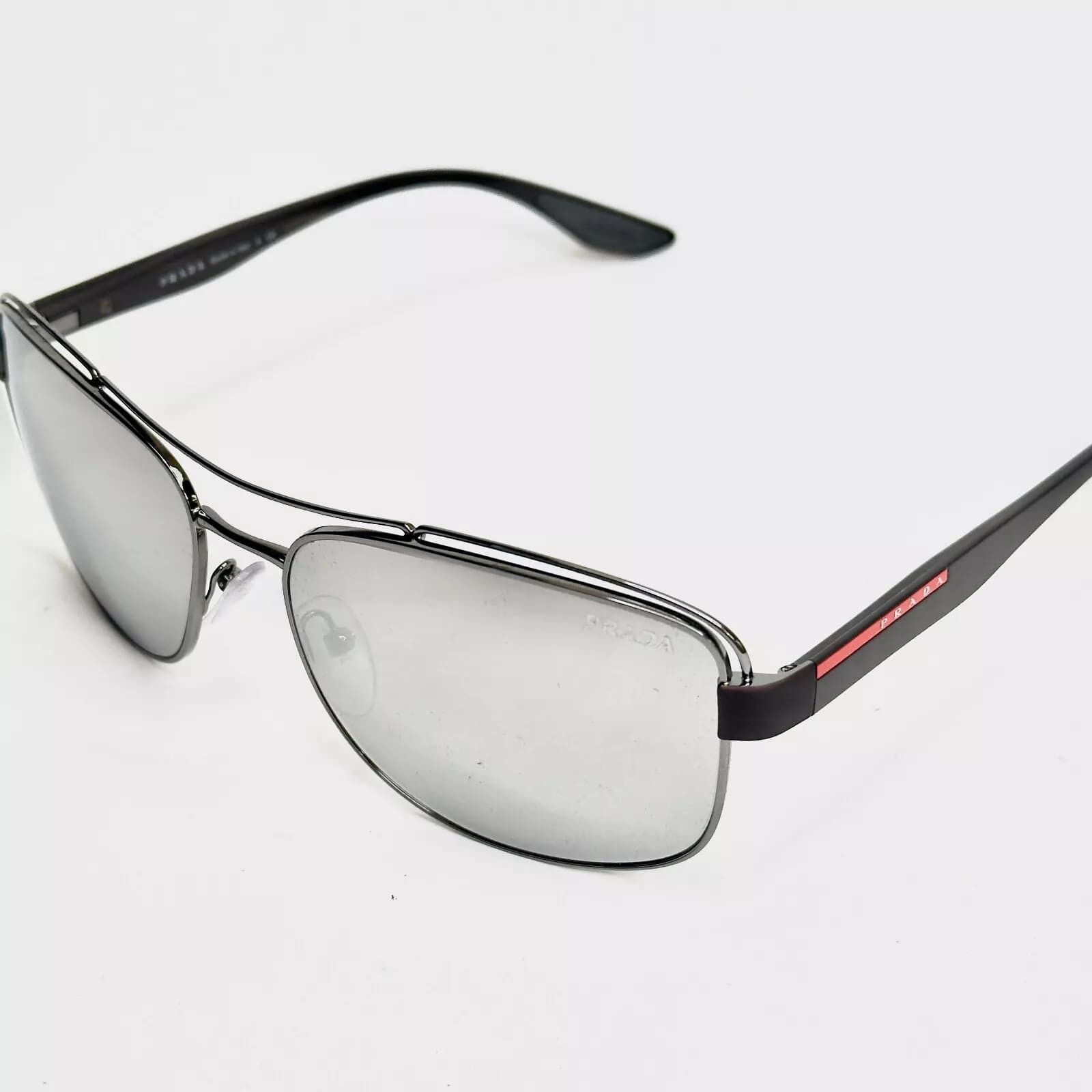 Prada PRADA 57V Linea Rossa Sport Sunglasses Matte Black PS57VS Size ONE SIZE - 7 Thumbnail