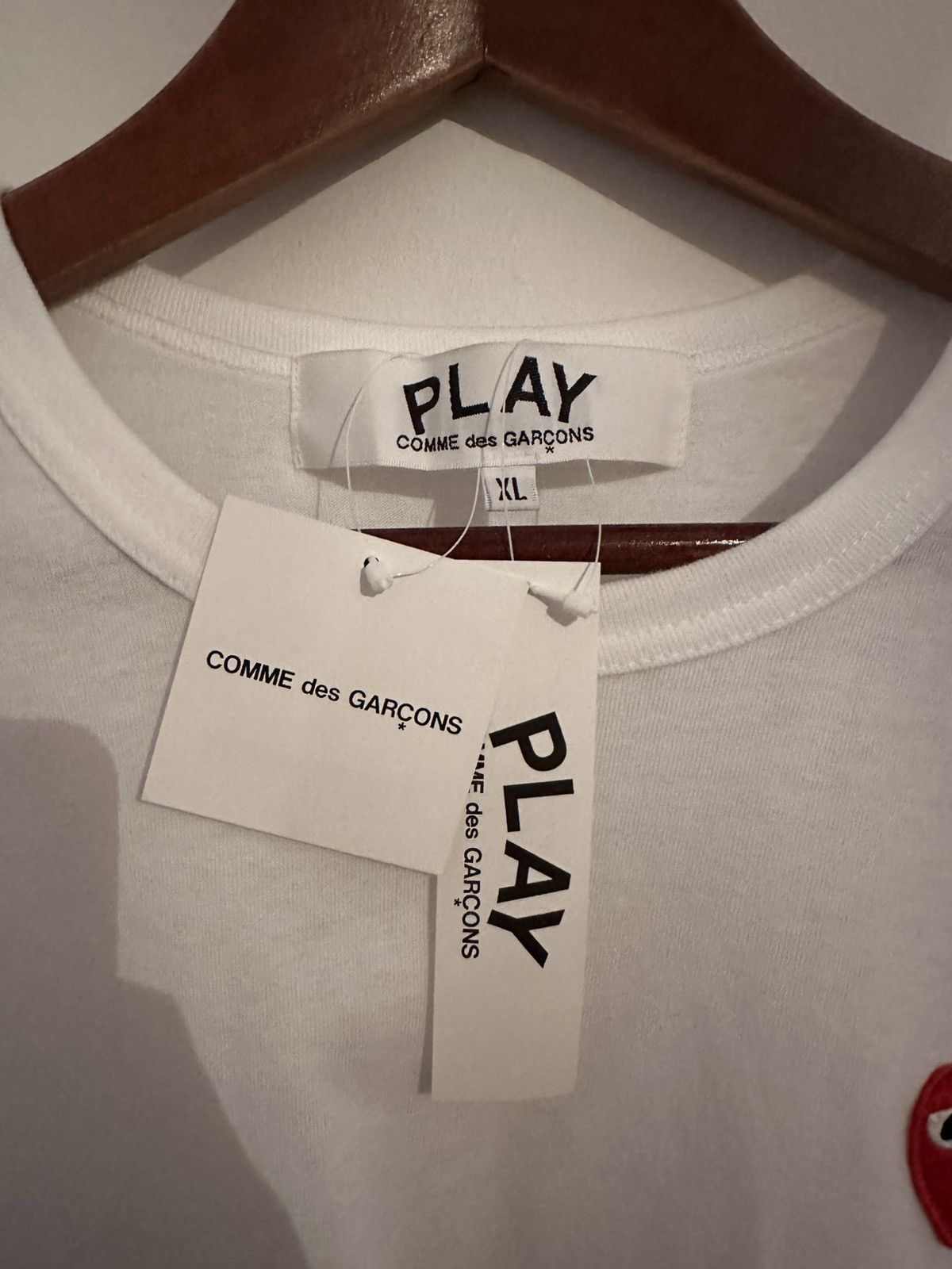 CDG by Comme des Garcons Cdg play longsleeve Size US XL / EU 56 / 4 - 4 Thumbnail