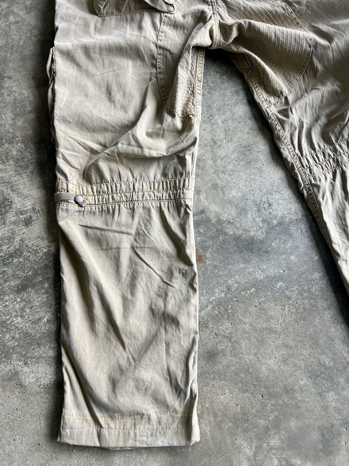 Polo Ralph Lauren Crazy Vintage 90s Polo RL Baggy Wide Leg Cargo Pants Size US 36 / EU 52 - 19 Thumbnail