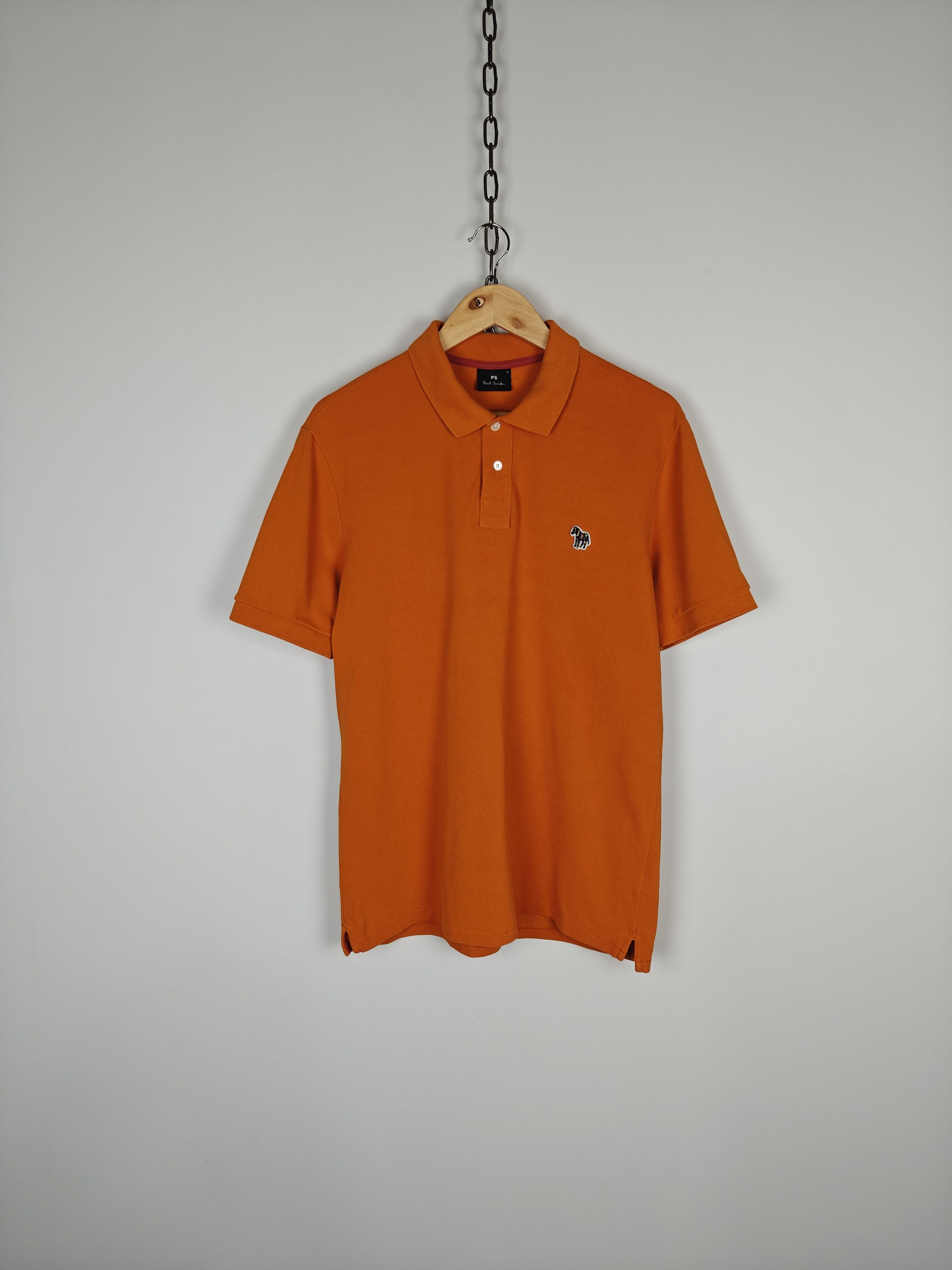 Paul Smith Paul Smith Basic Polo T-Shirt Collared Small Logo Orange M Size US M / EU 48-50 / 2 - 1 Thumbnail