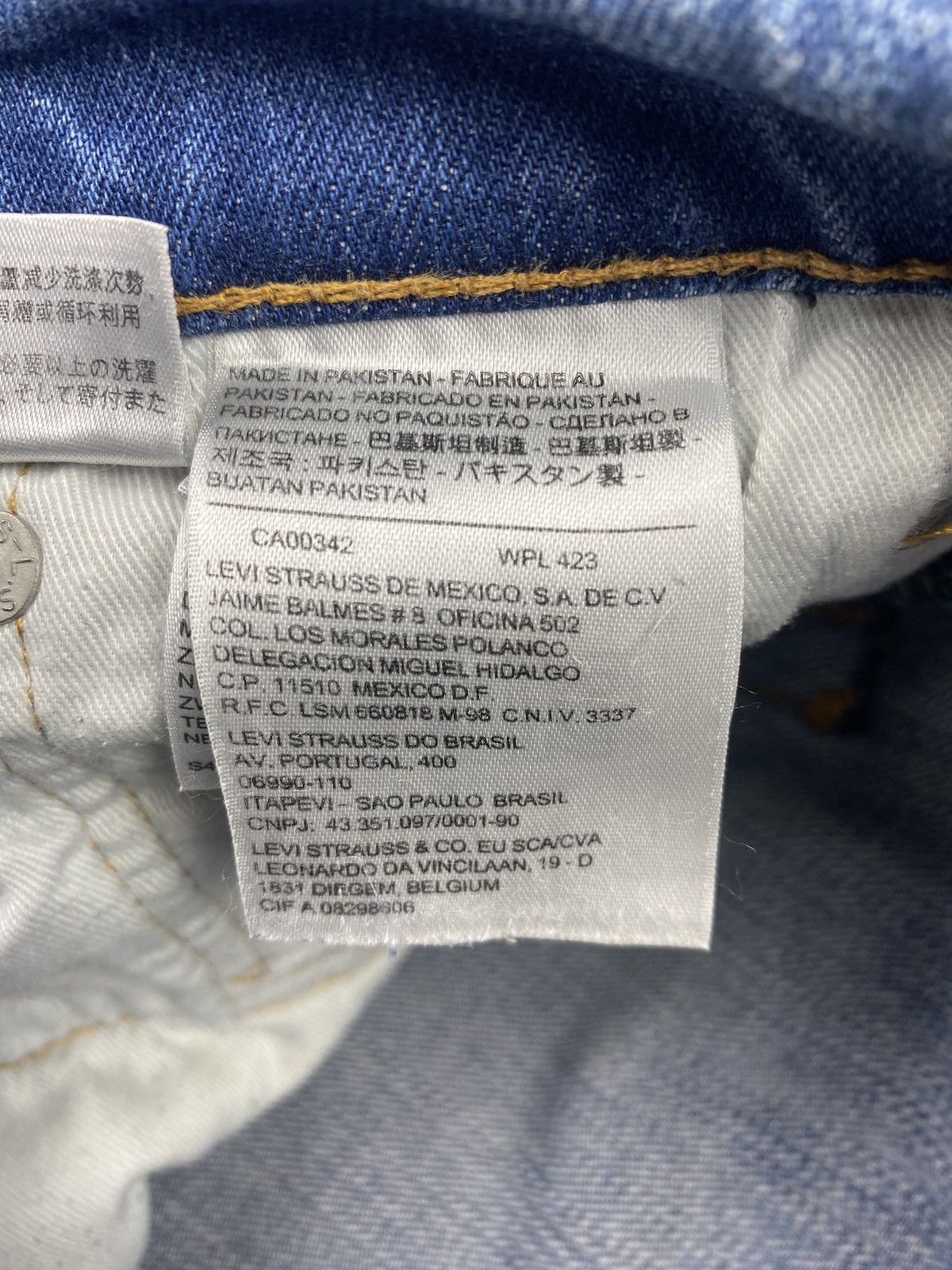 Levi's Vintage Levis 511 Jeans Denim Pants Size 33 x 30 Size US 33 - 9 Thumbnail