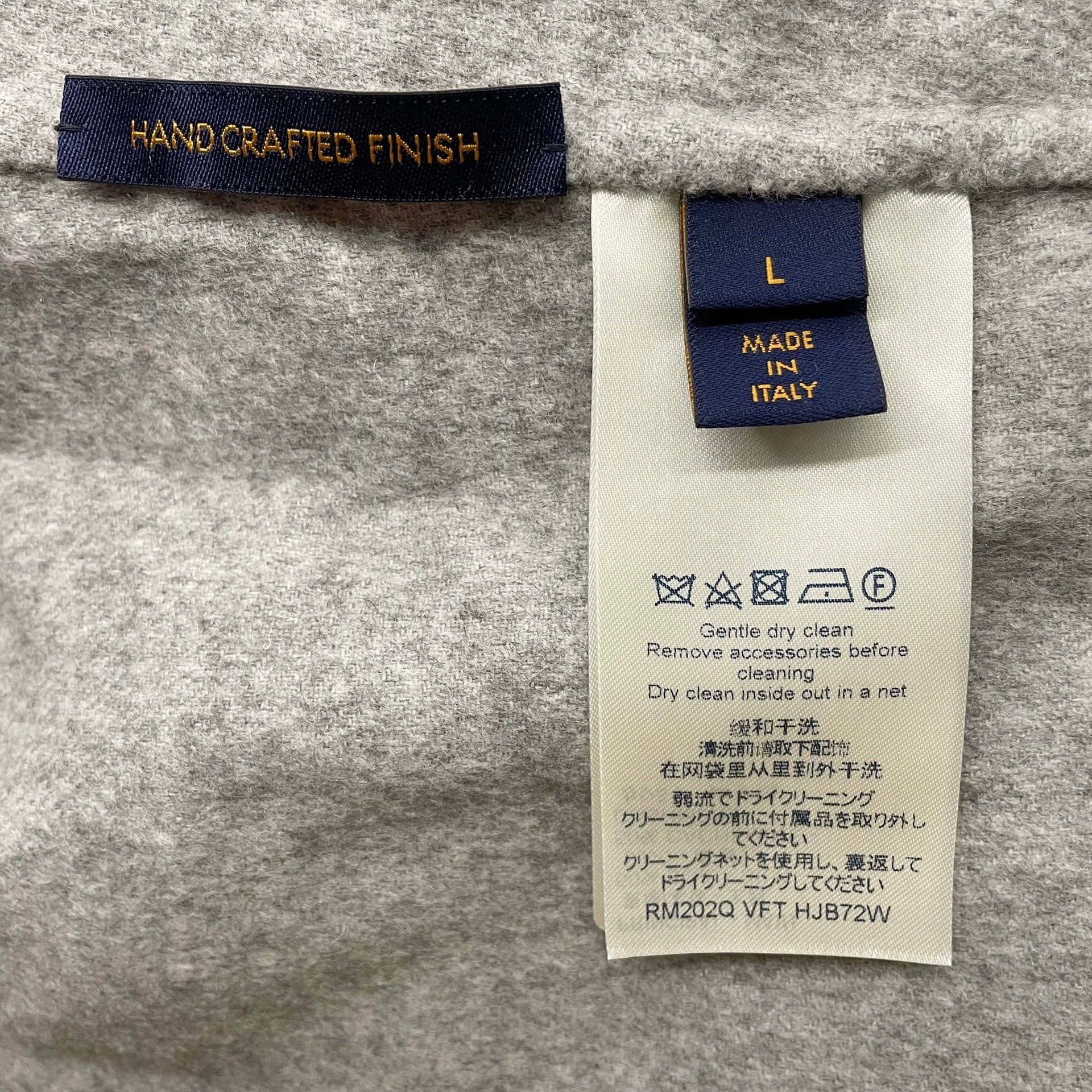 Louis Vuitton gray cashmere hoodie from louis vuitton Size US L / EU 52-54 / 3 - 6 Thumbnail