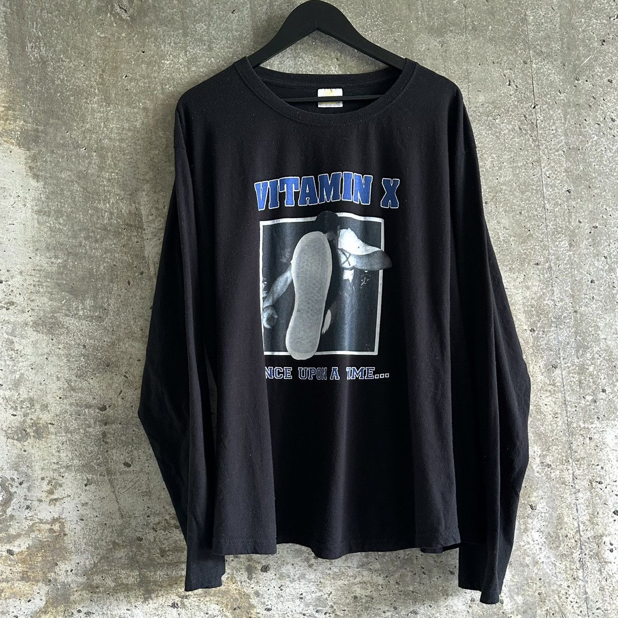 Band Tees 00’s HARDCORE VITAMIN X LONG SLEEVE SHIRT Size US XXL / EU 58 / 5 - 1 Thumbnail