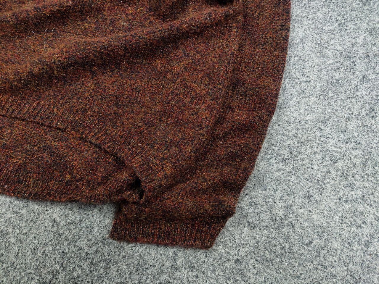 Global Work Global Work Japan Design Light Brown Wool blend Sweater Size L / US 10 / IT 46 - 8 Thumbnail