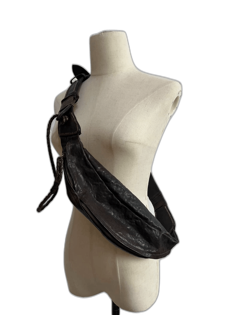 Anonymous Club Alfredobannister Crossbody Bag Available Now in Black, Men's