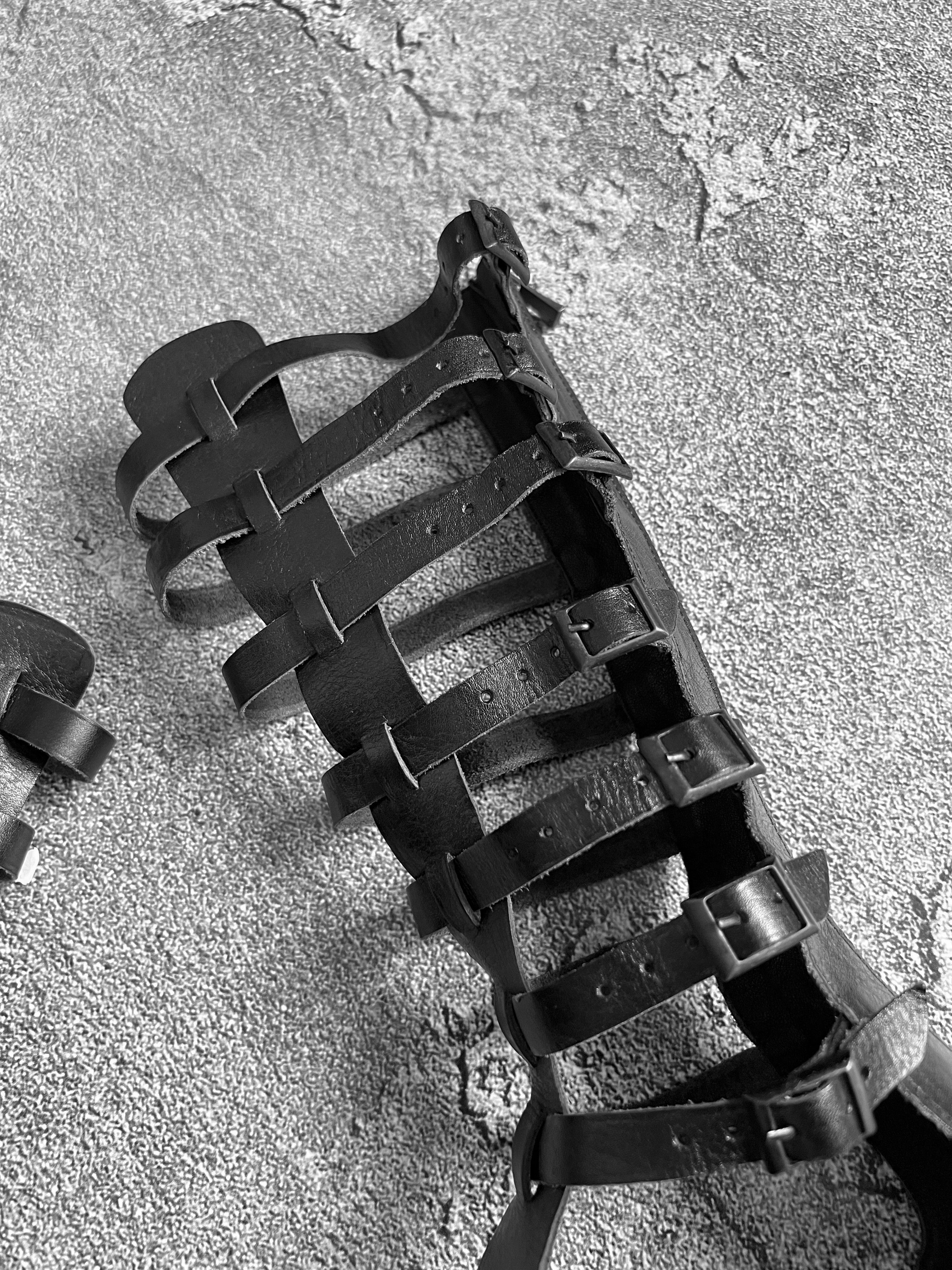 Vintage Vintage gothic boots grunge avant garde Y2K leather Size US 5.5 / IT 35.5 - 3 Thumbnail