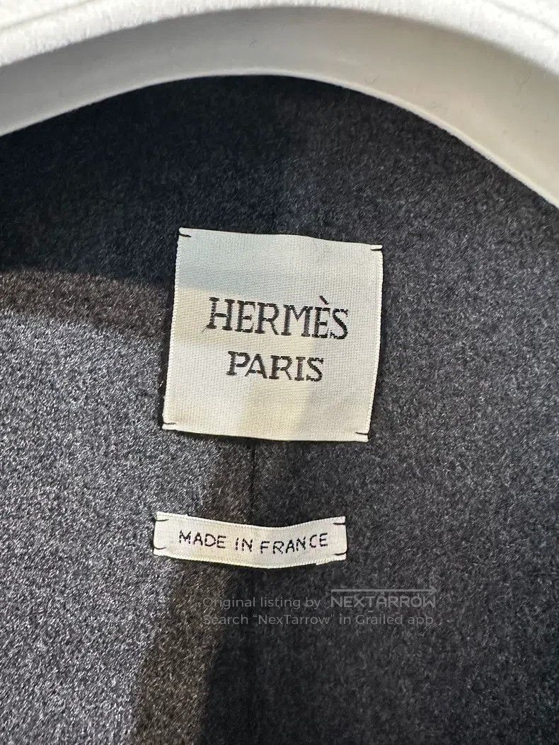 Hermes Hermes Long Grey Winter Coat Size XS / US 0-2 / IT 36-38 - 2 Thumbnail
