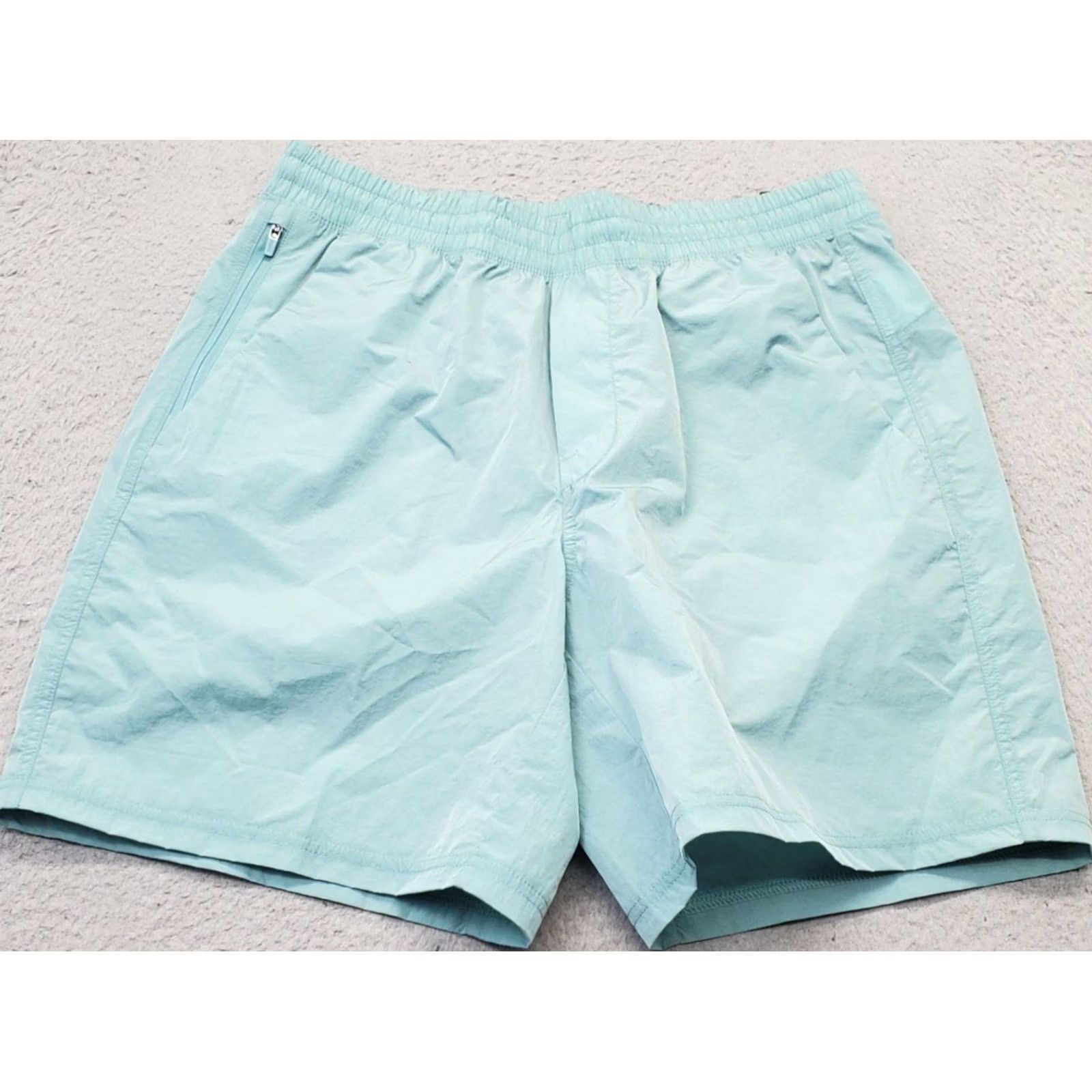 Vintage VRST All-In Unlined Shorts Men M Green Athletic Water Repellent UPF 50+ Athletic Fit Pockets Breathable 7" Inseam NWT Mens Size US 31 - 2 Thumbnail