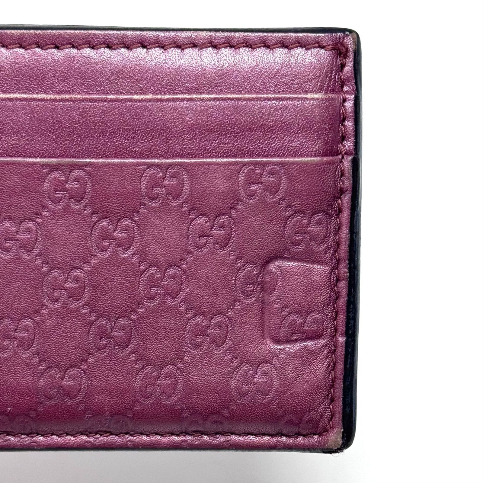 Gucci Gucci Purple Cardholder Wallet Size ONE SIZE - 2 Thumbnail
