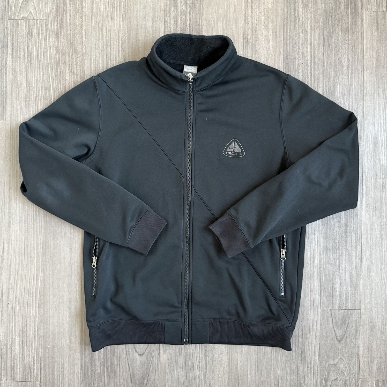 Nike ACG Nike ACG Jacket Mens XL Black Full Zip Thermal (SEE PHOTOS) Size US XL / EU 56 / 4 - 1 Thumbnail